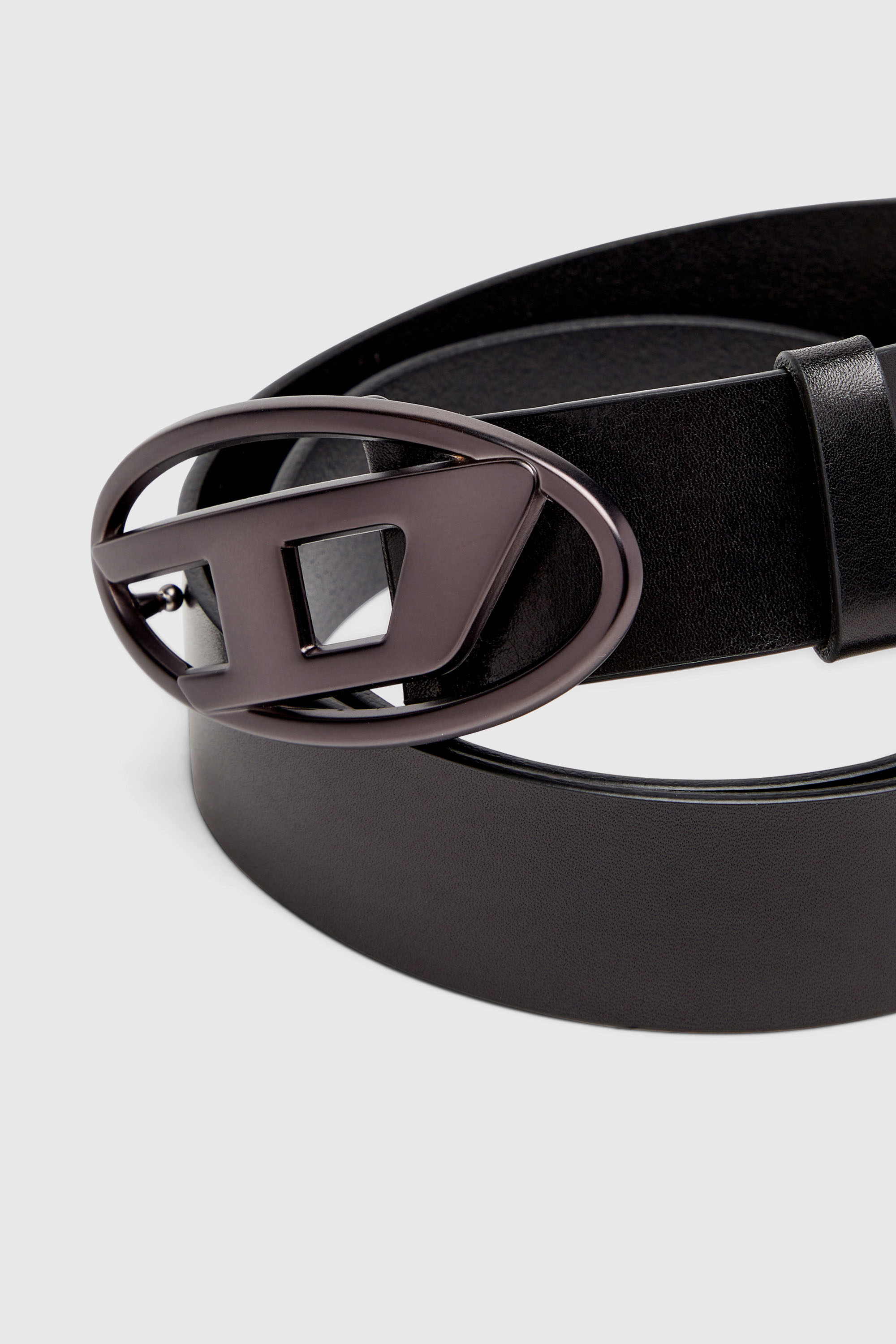 Diesel - B-1DR, Unisex's レザーベルト in ブラック - 3