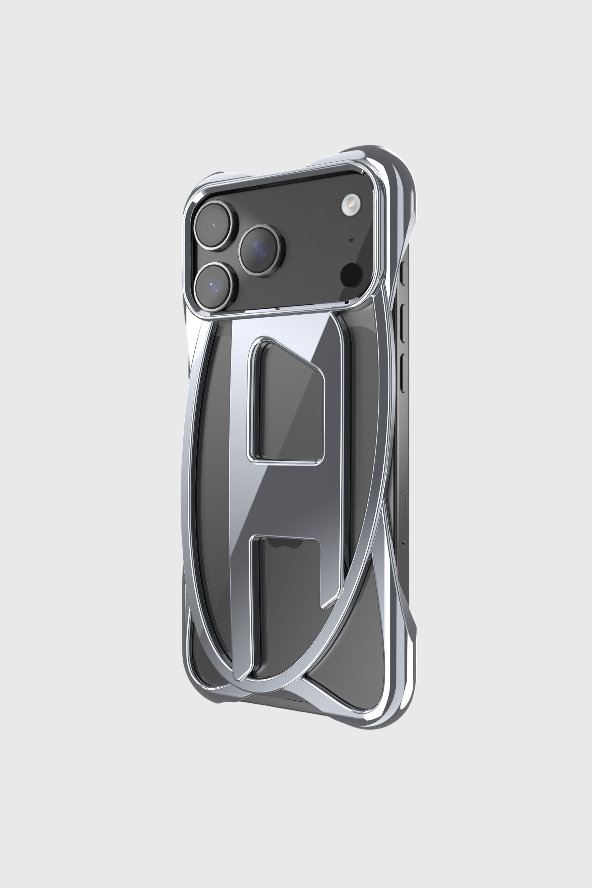 60446 D FRAME CASE IPHONE 17 PRO MAX｜グレー｜ウィメンズ｜DIESEL