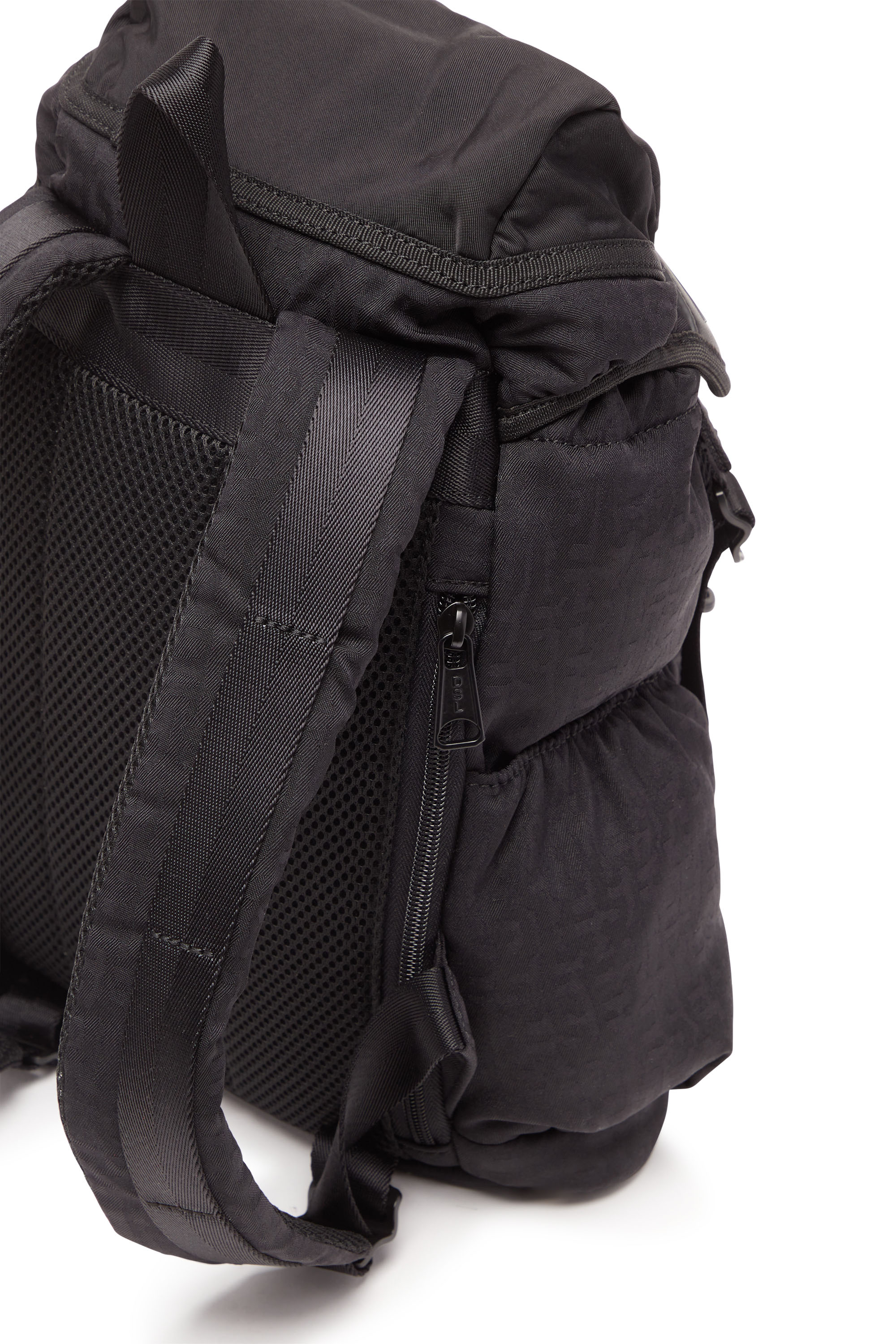 Diesel - NYLON MONO BACKPACK S X, ブラック - Image 5
