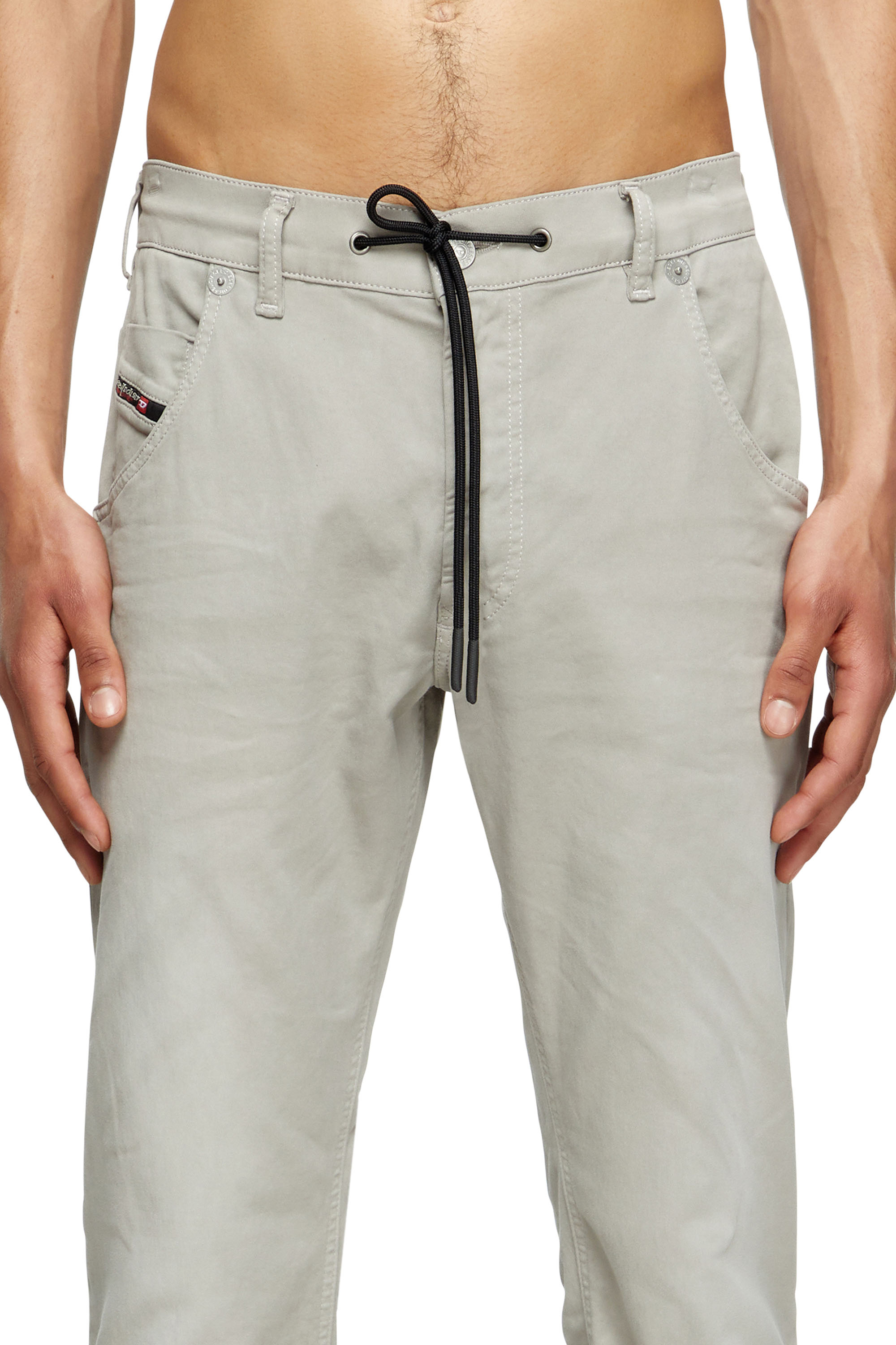 Diesel - Male's Regular 2032 D-Krooley Joggjeans® 0670M, ライトグレー - 5
