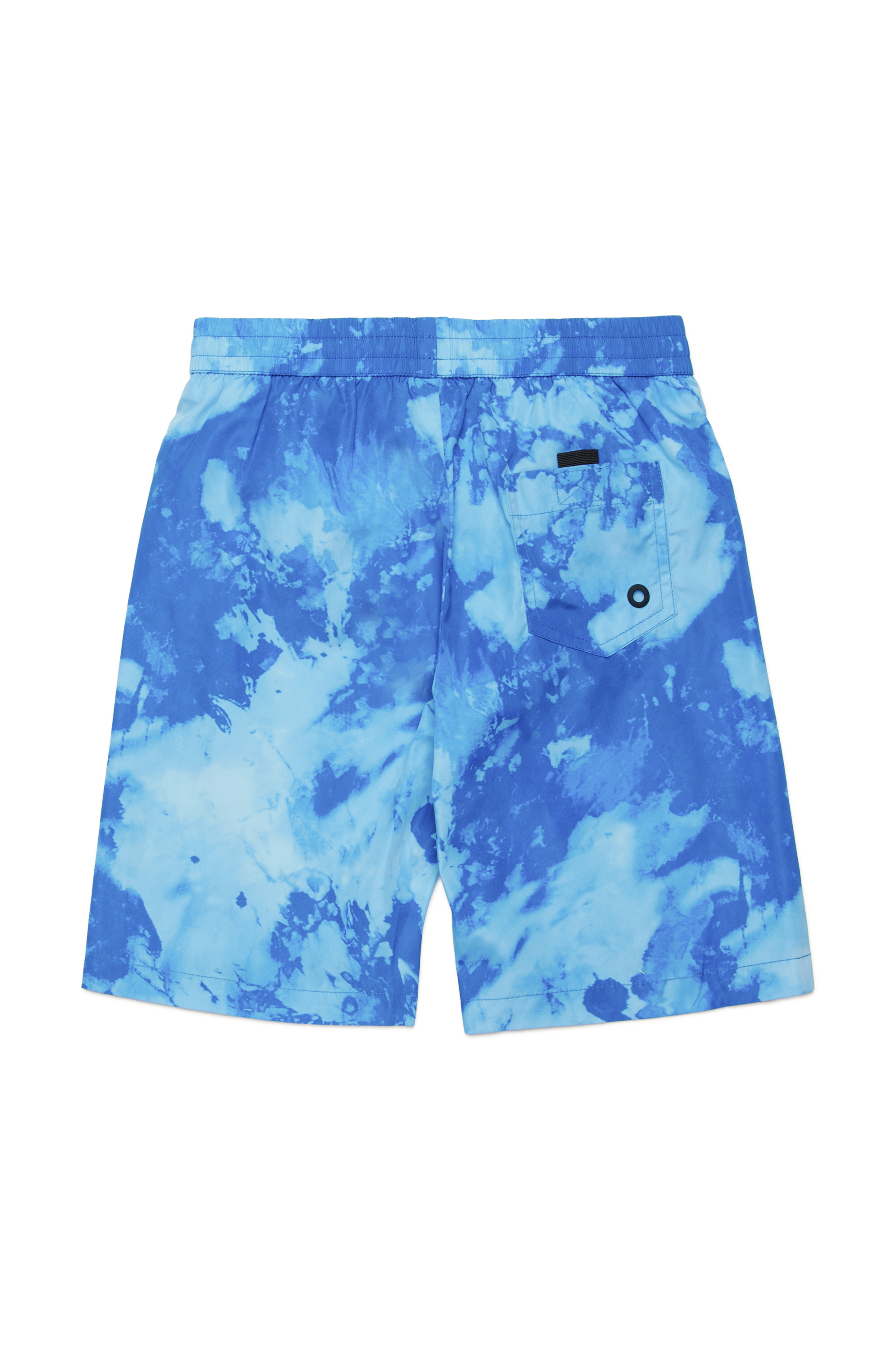 Diesel - MLONGKEN, Male's Swim shorts with blotchy print in ブルー - 2