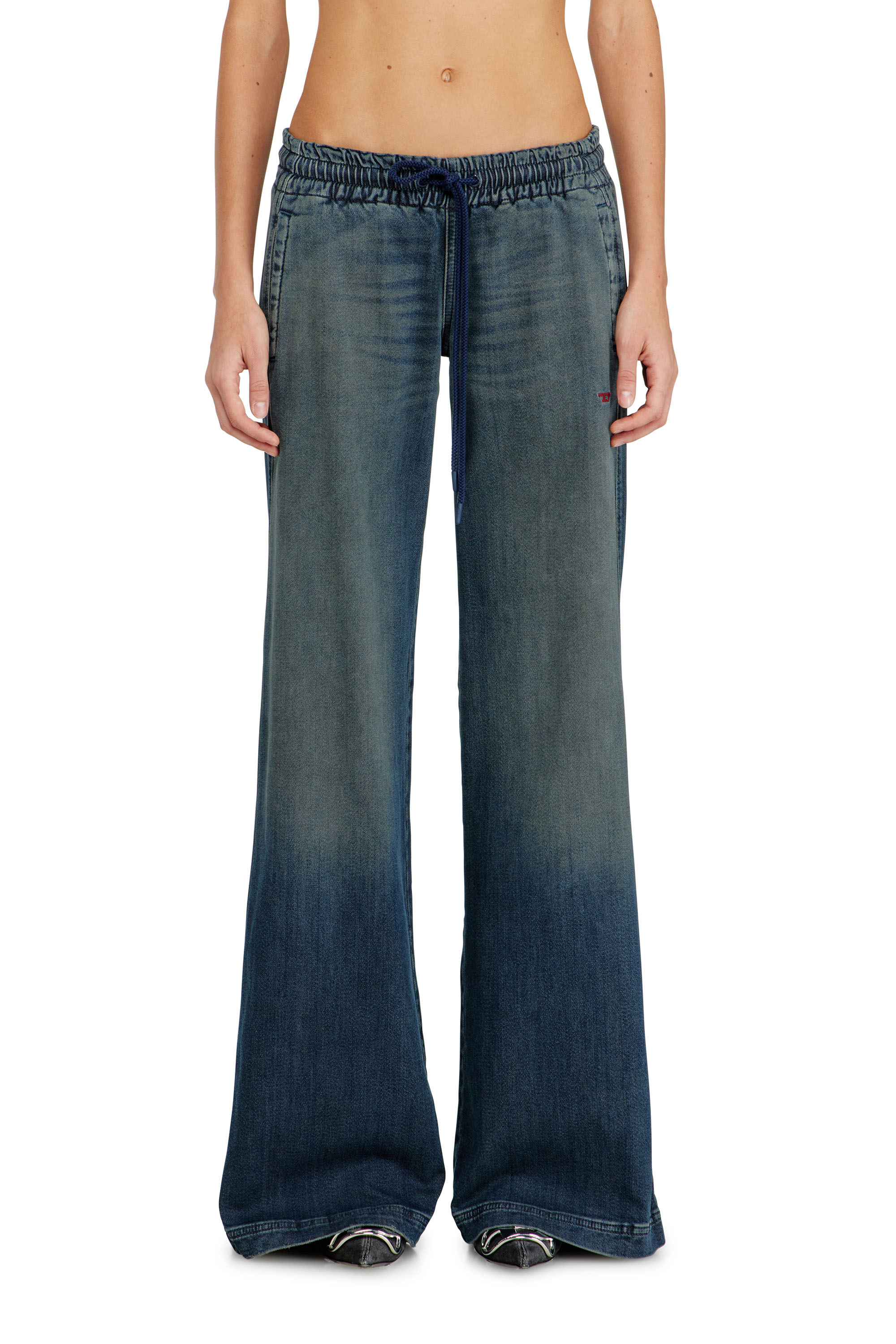 Diesel - Female's Relaxed 2078 D-Ainty Joggjeans&reg; 09N62, ダークブルー - 1