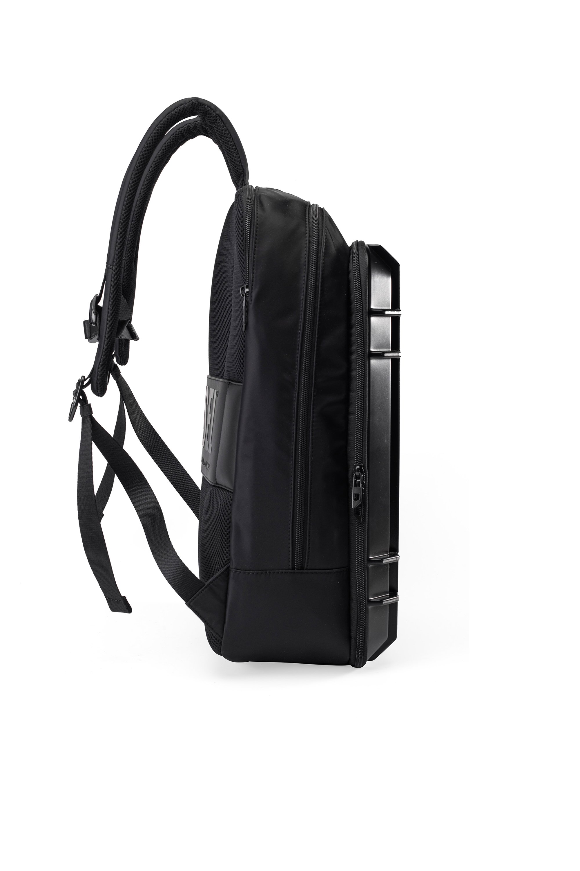 Diesel - DIESEL PC STRONG IMAGE BACKPACK- DSB005, Unisex's Rugged travel backpack in ブラック - 4