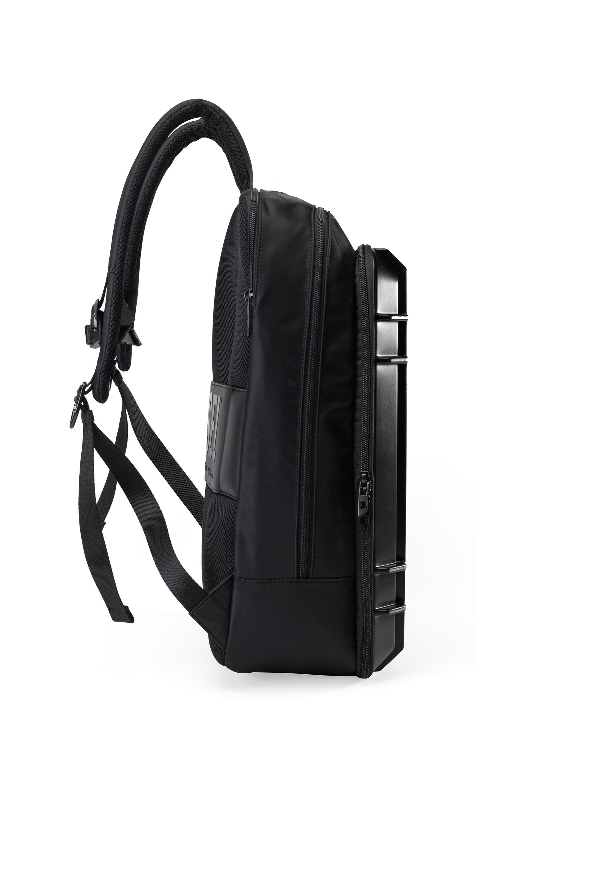 Diesel - DIESEL PC STRONG IMAGE BACKPACK- DSB005, Unisex's Rugged travel backpack in ブラック - 4