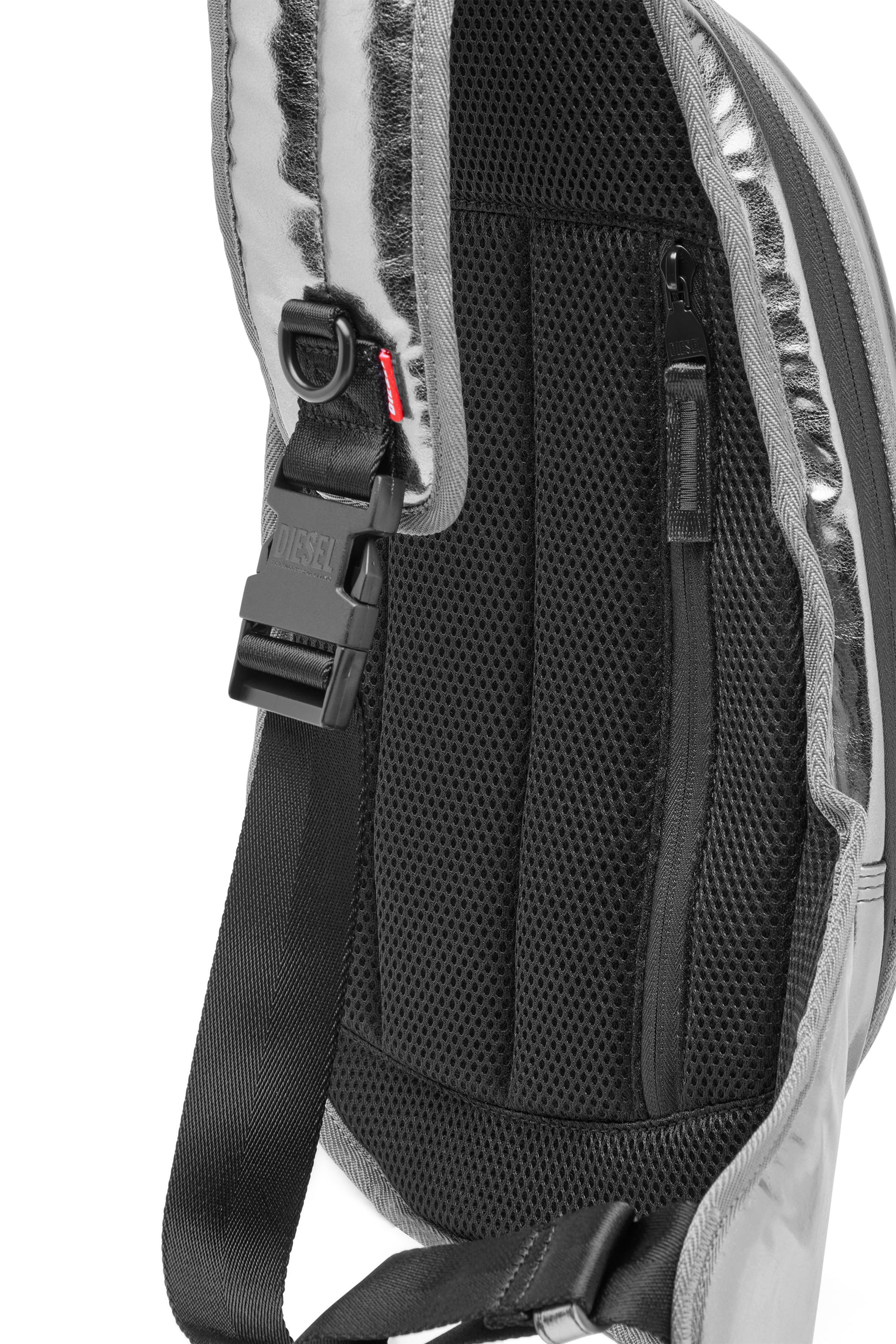 Diesel - 1DR-POD SLING BAG, シルバー - Image 4