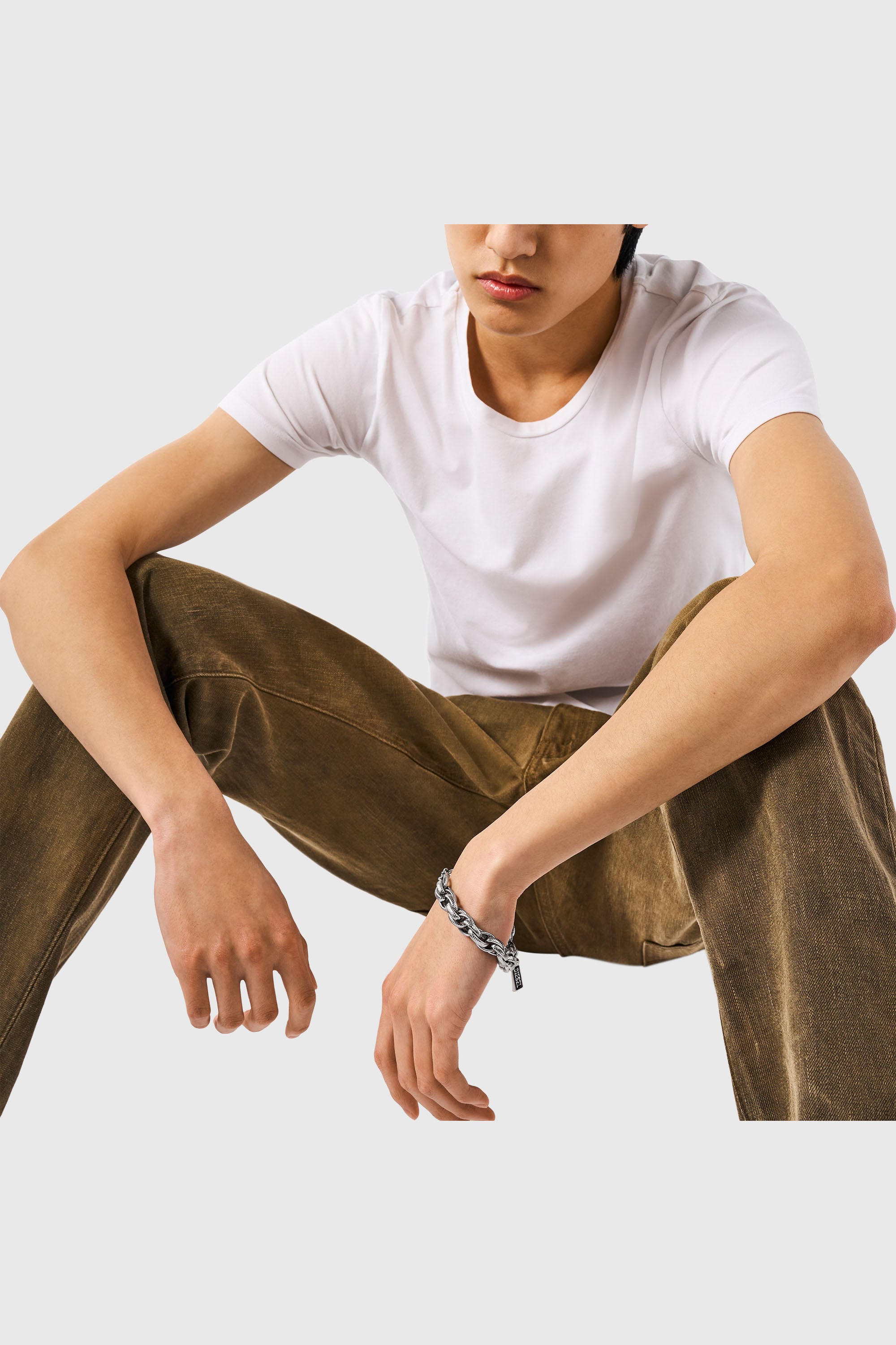 Diesel - DX1514, Unisex's ブレスレット in シルバー - 4