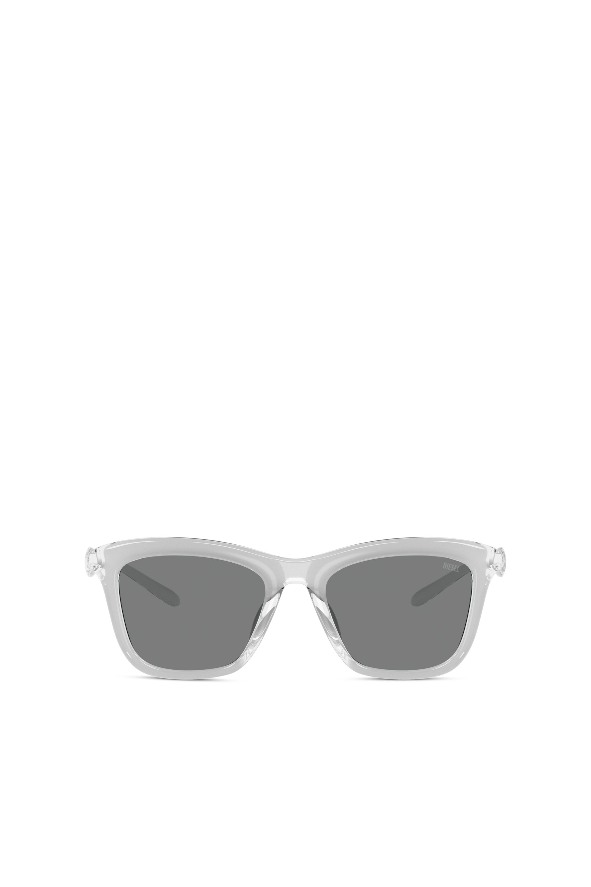 Diesel - 0DL3008U, Unisex's Square sunglasses in グレー - 2