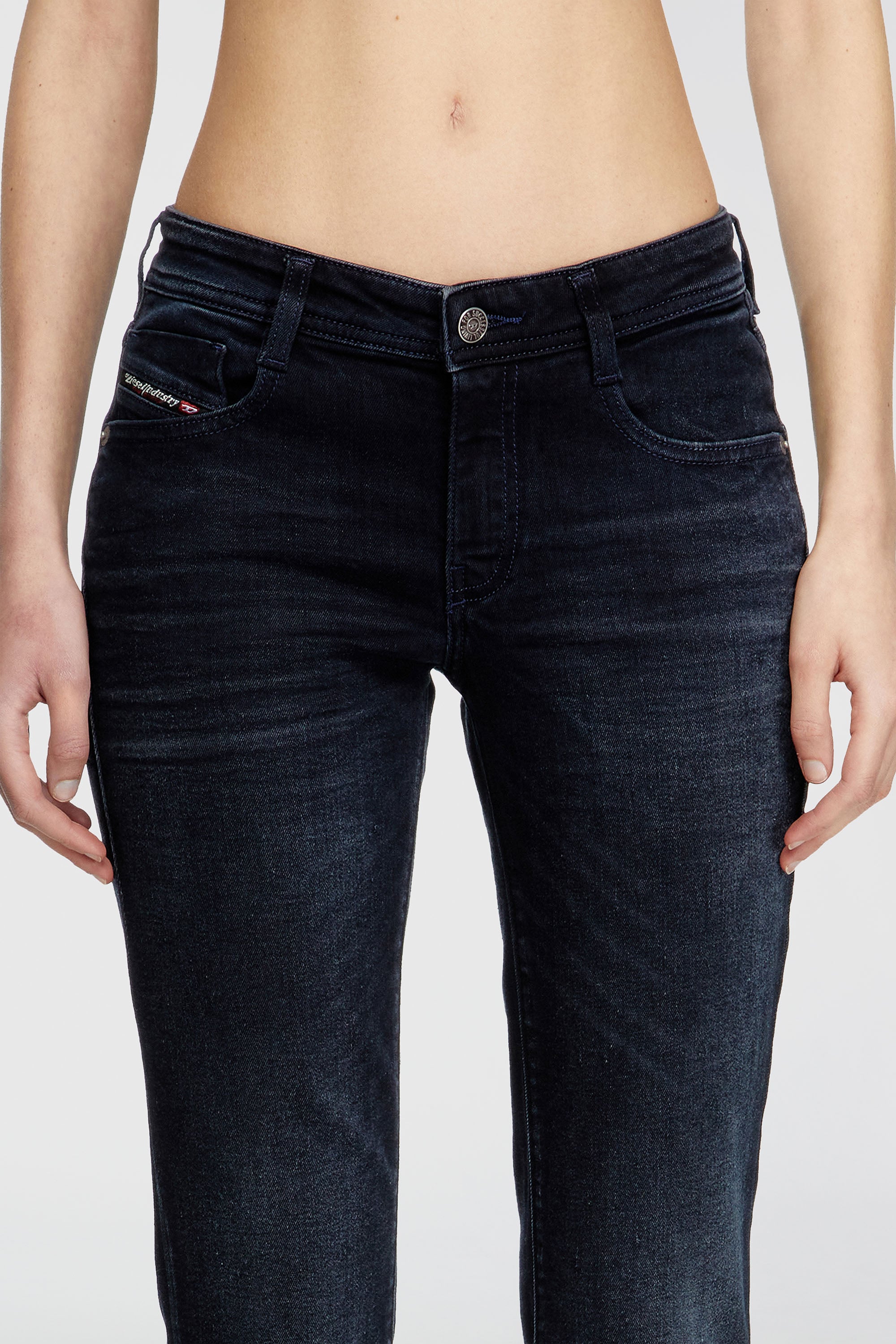 Diesel - Female's Bootcut Jeans 1969 D-Ebbey 0BMBU, ダークブルー - 5
