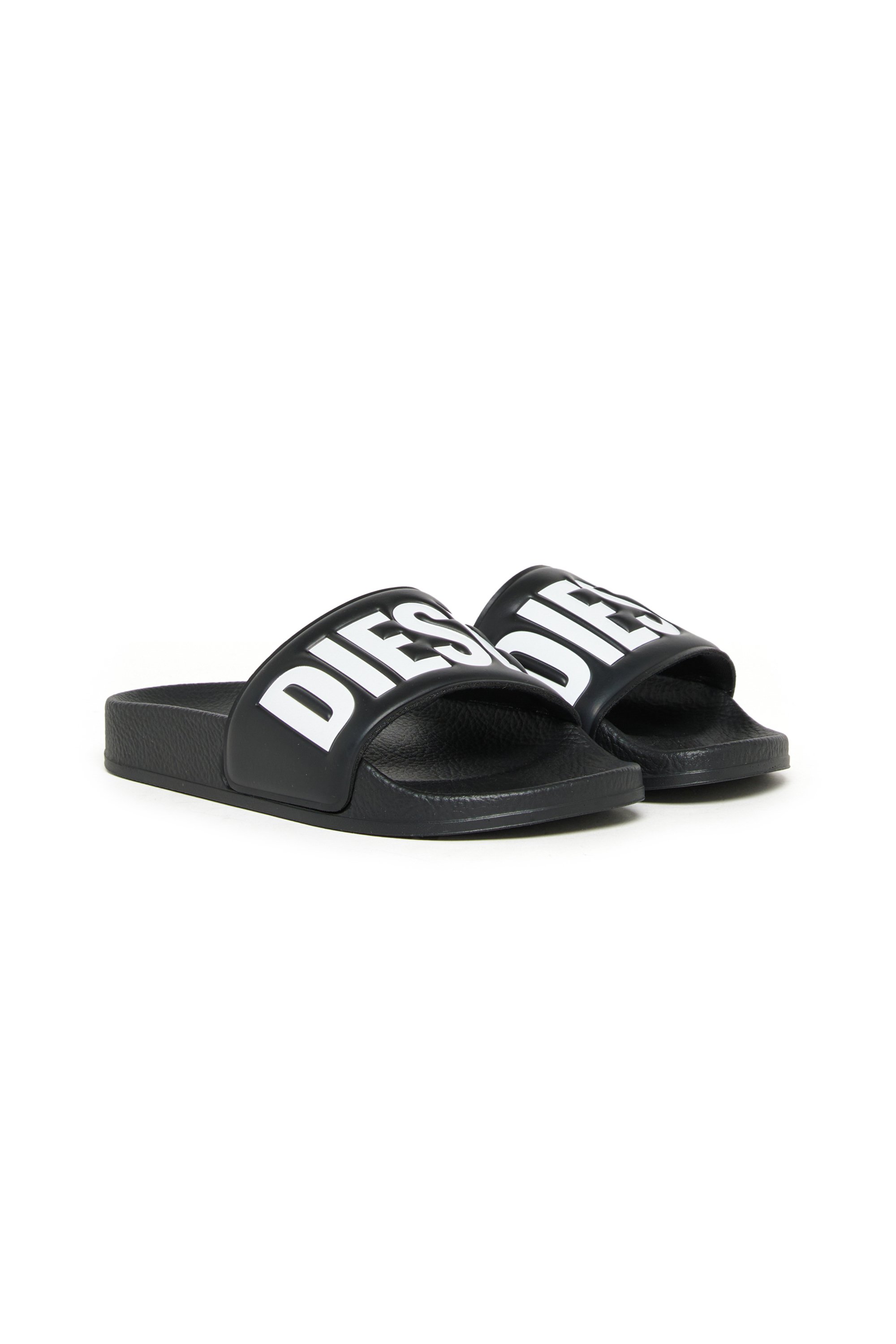 Diesel - SA-BWBISQOF, Unisex's SA-BWBISQOF-Slides with debossed logo in ブラック - 2
