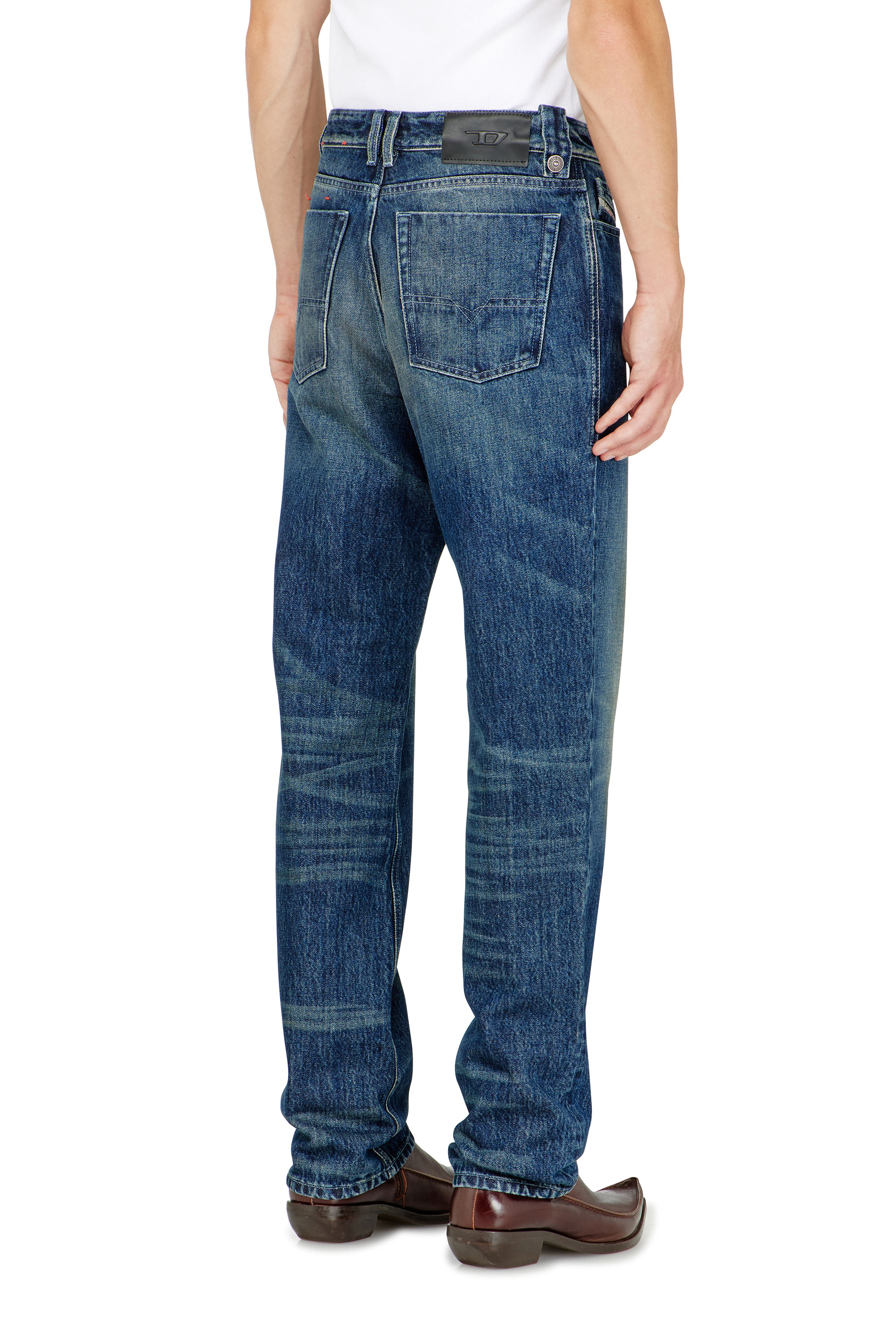 Diesel - Male's Regular Jeans 1991 D-Voeed 007FZ, ダークブルー - 6