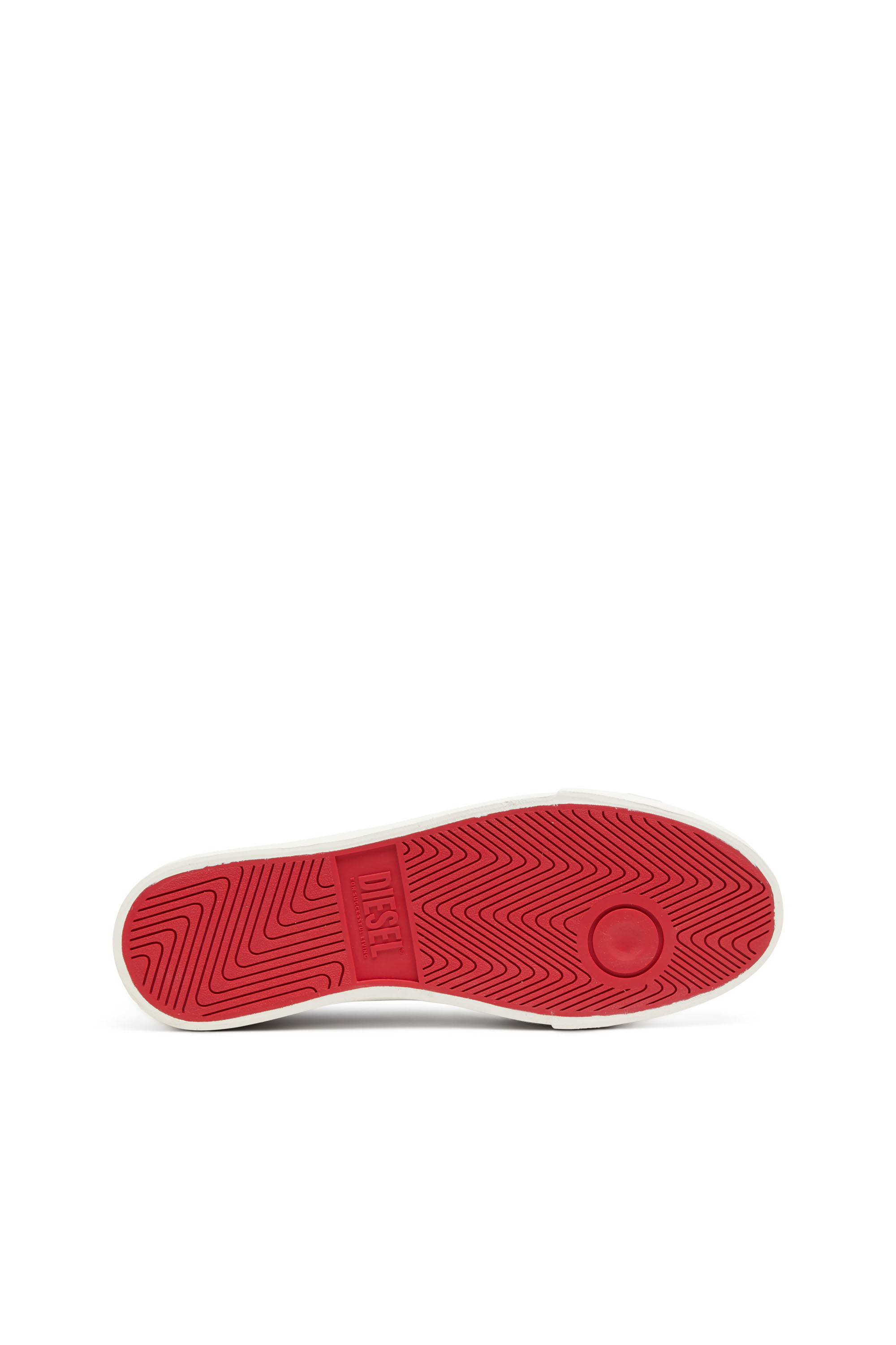 Diesel - S-ATHOS SLIP ON, Male's S-Athos-Slip-on sneakers in plain leather in ブラック - 4