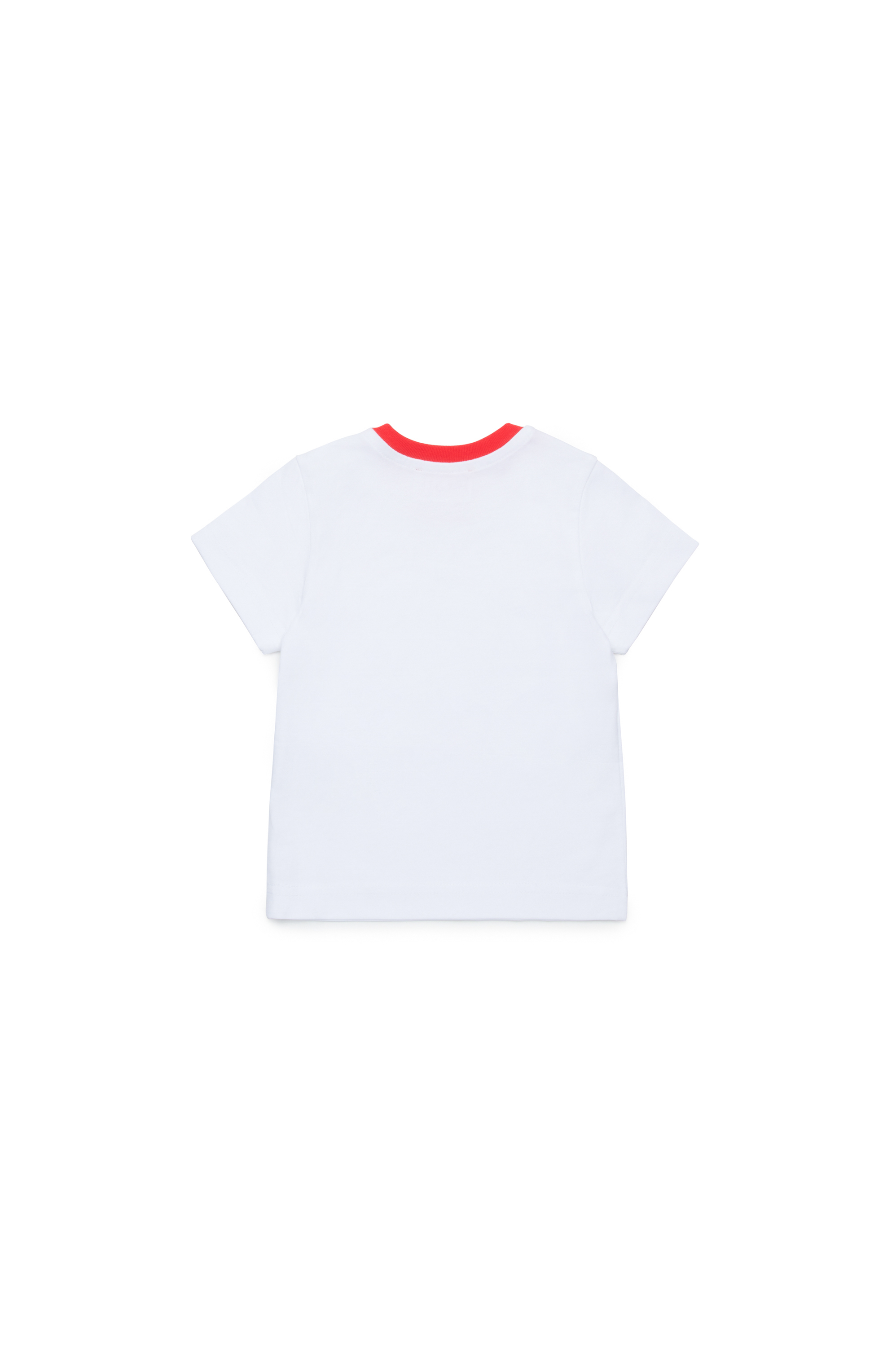 Diesel - MTAB, Male's T-shirt with fire truck print in ホワイト - 2