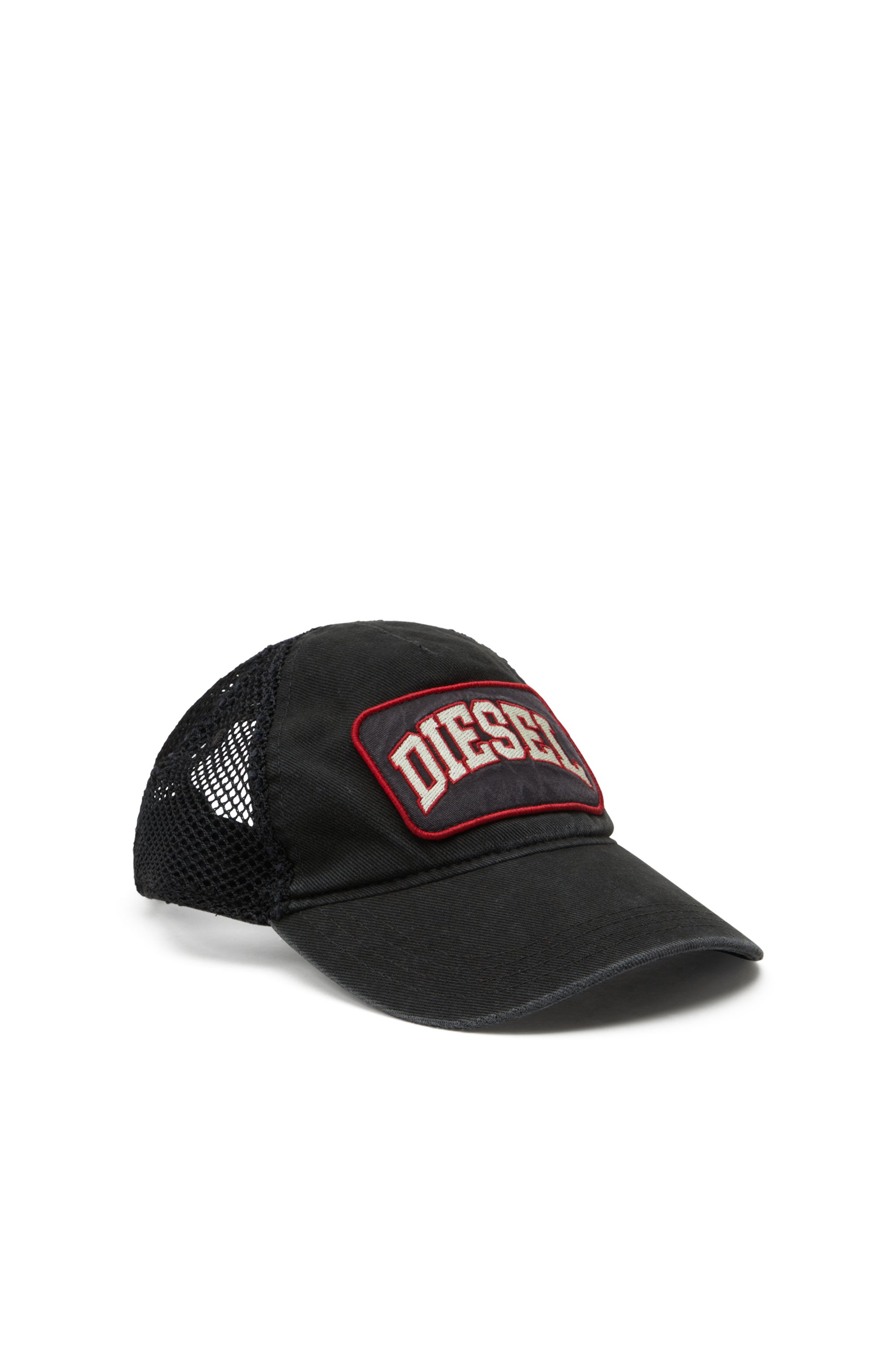 Diesel - C-MESHY, Male's ベースボールキャップ in ブラック - 1