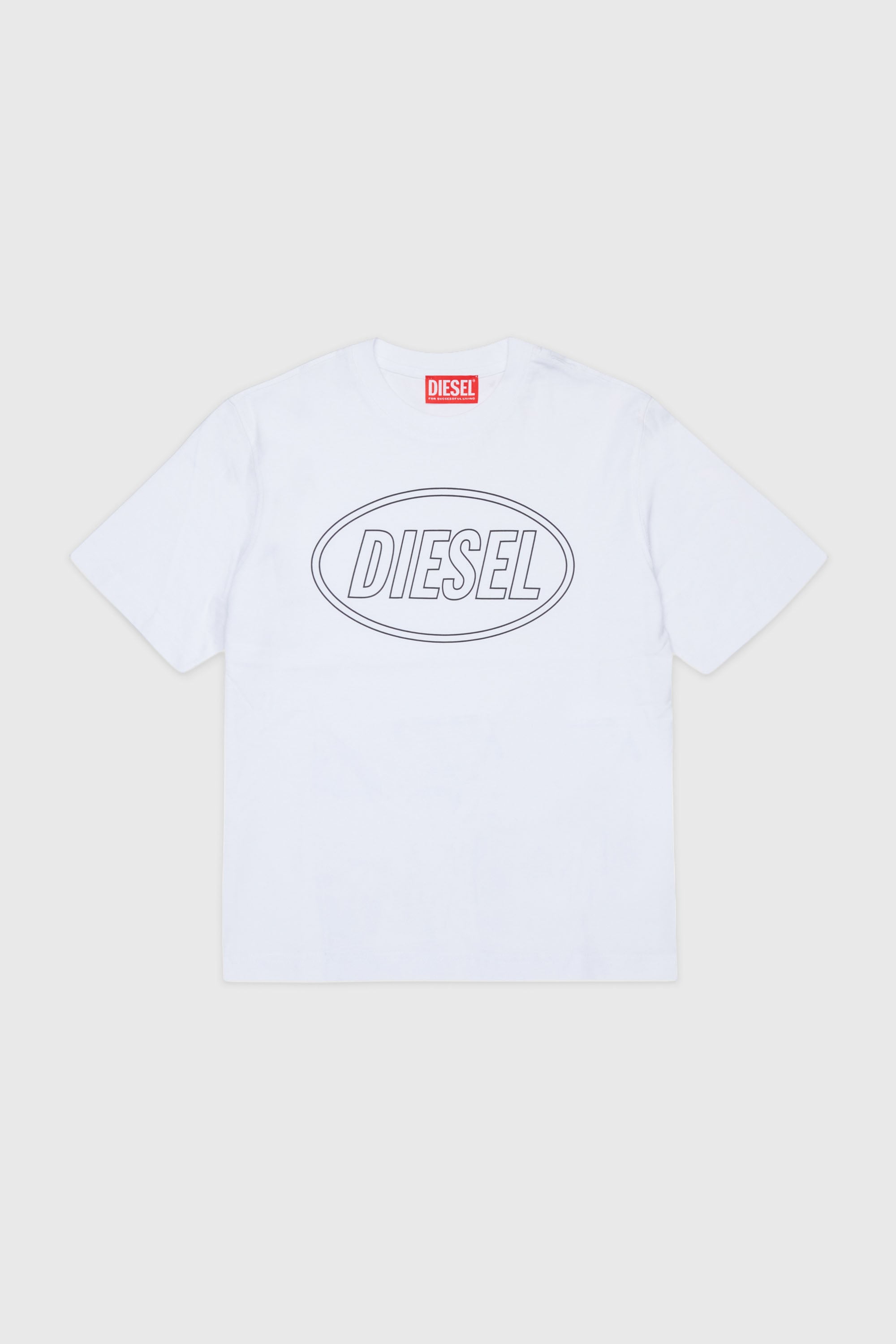 Diesel - TCIRCLE OVER, Male's Tシャツ in ホワイト - 1