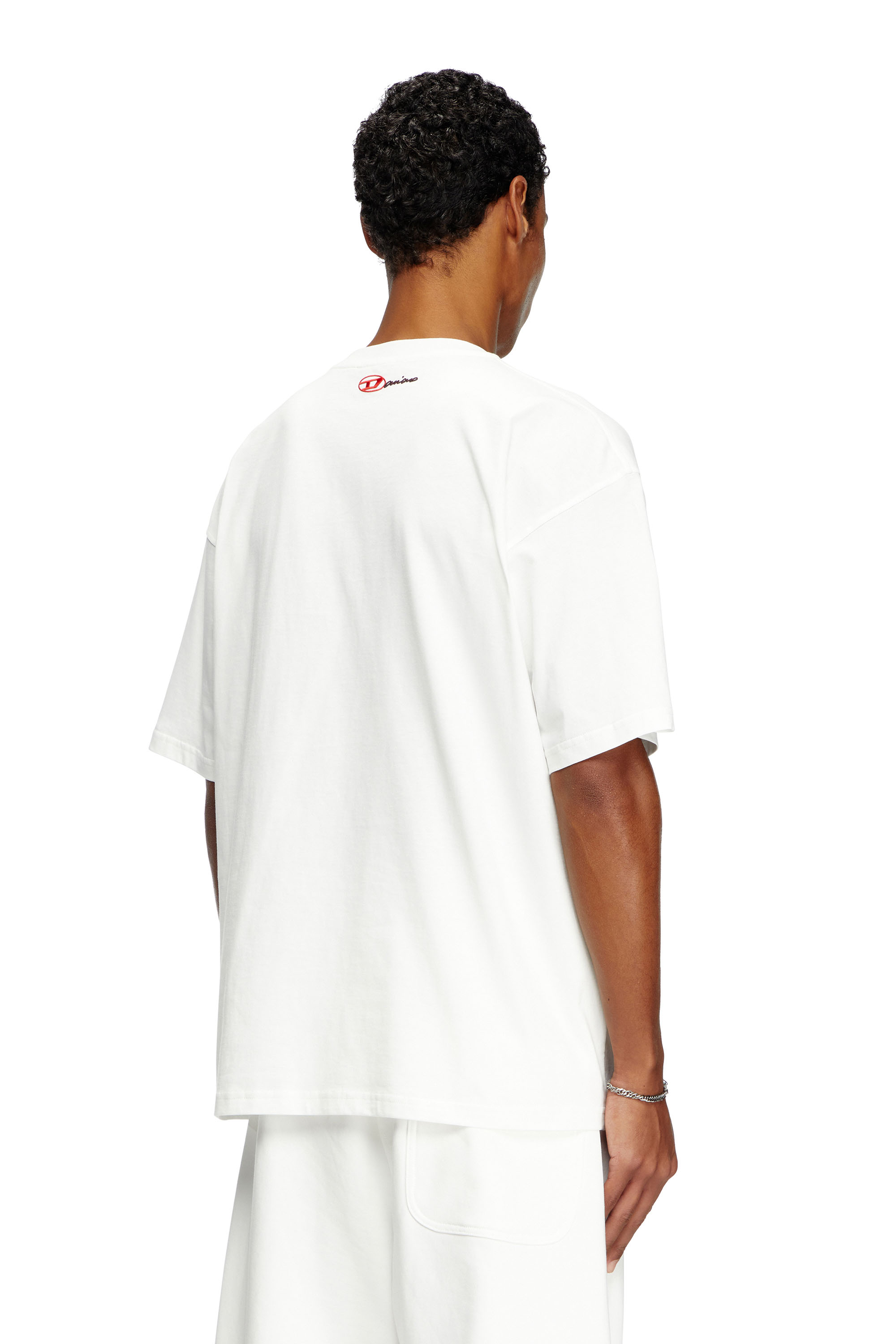 Diesel - T-BOXT-BALLO-DD, Unisex's Tシャツ in ホワイト - 4