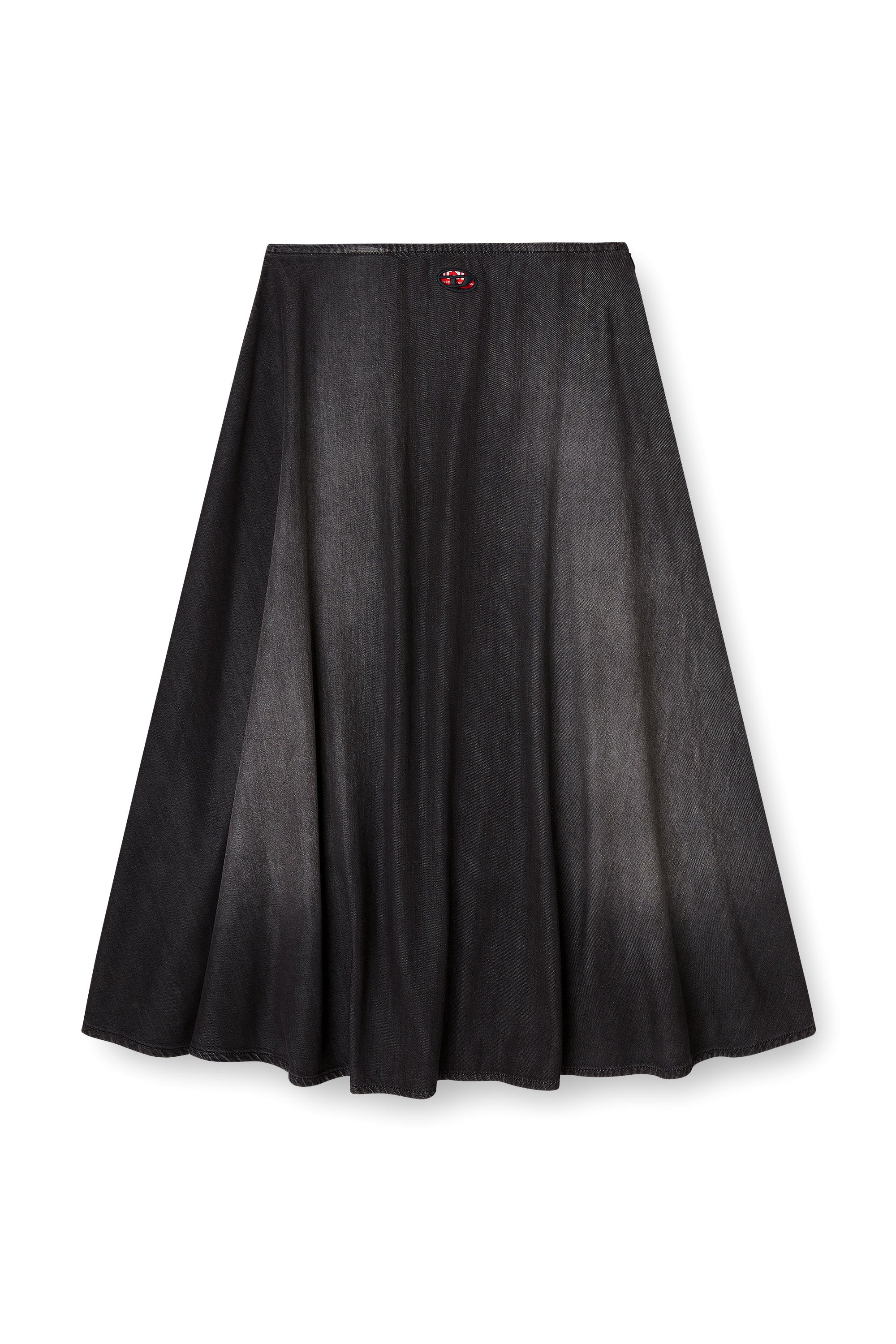 Diesel - DE-ANNIE-S3, Female's デニムスカート in ブラック - 3