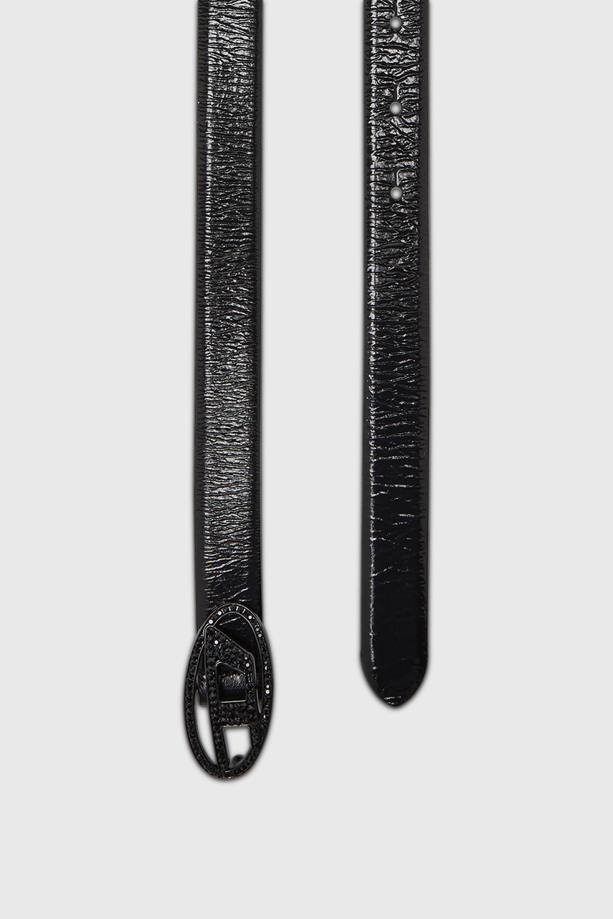 Diesel - B-1DR STRASS 20, Female's レザーベルト in ブラック - 2
