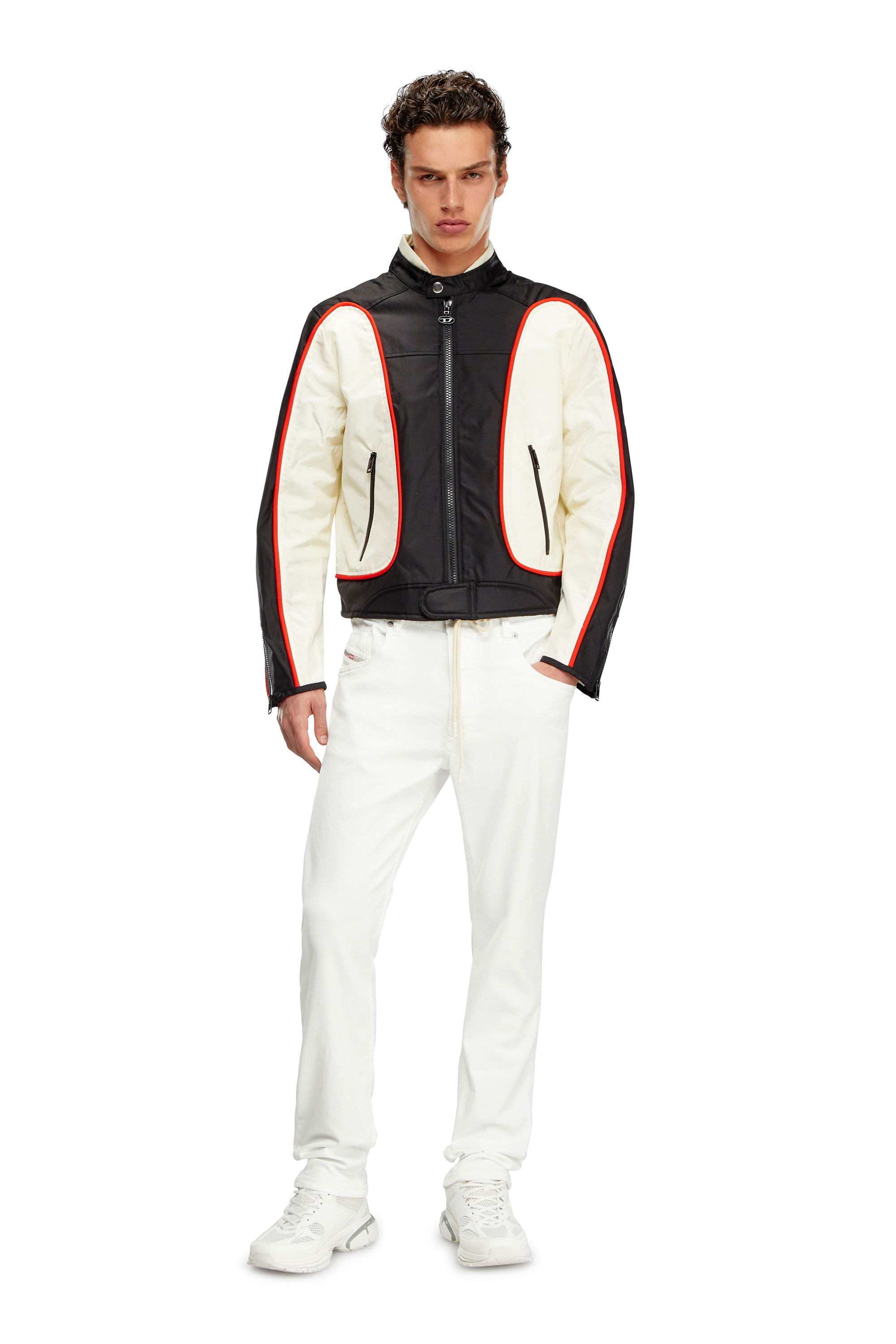 Diesel - Male's Regular 2030 D-Krooley Joggjeans® 068HX, ホワイト - 1