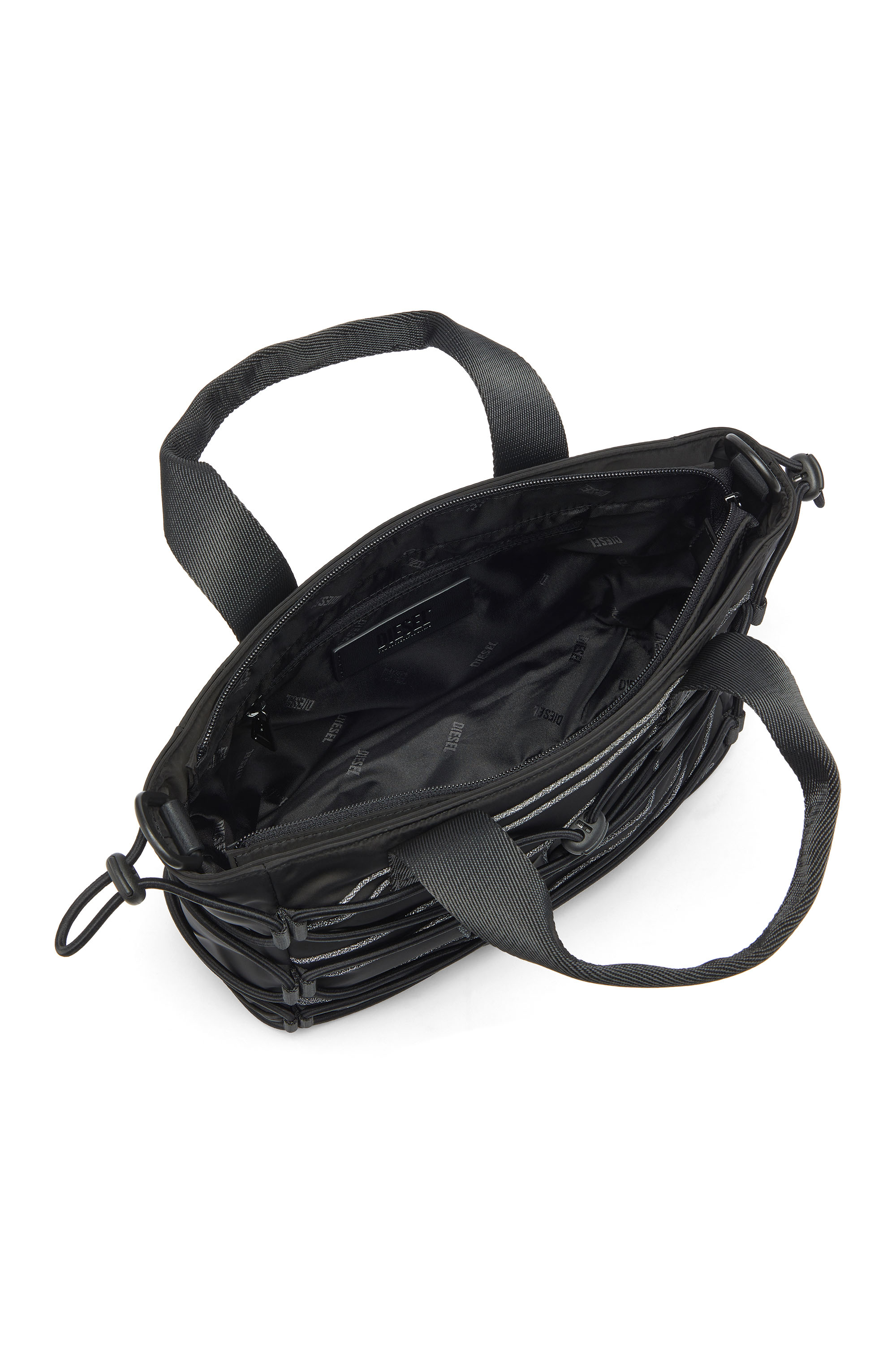 TECH-D TOTE S X トートバッグ｜ブラック｜ウィメンズ｜DIESEL