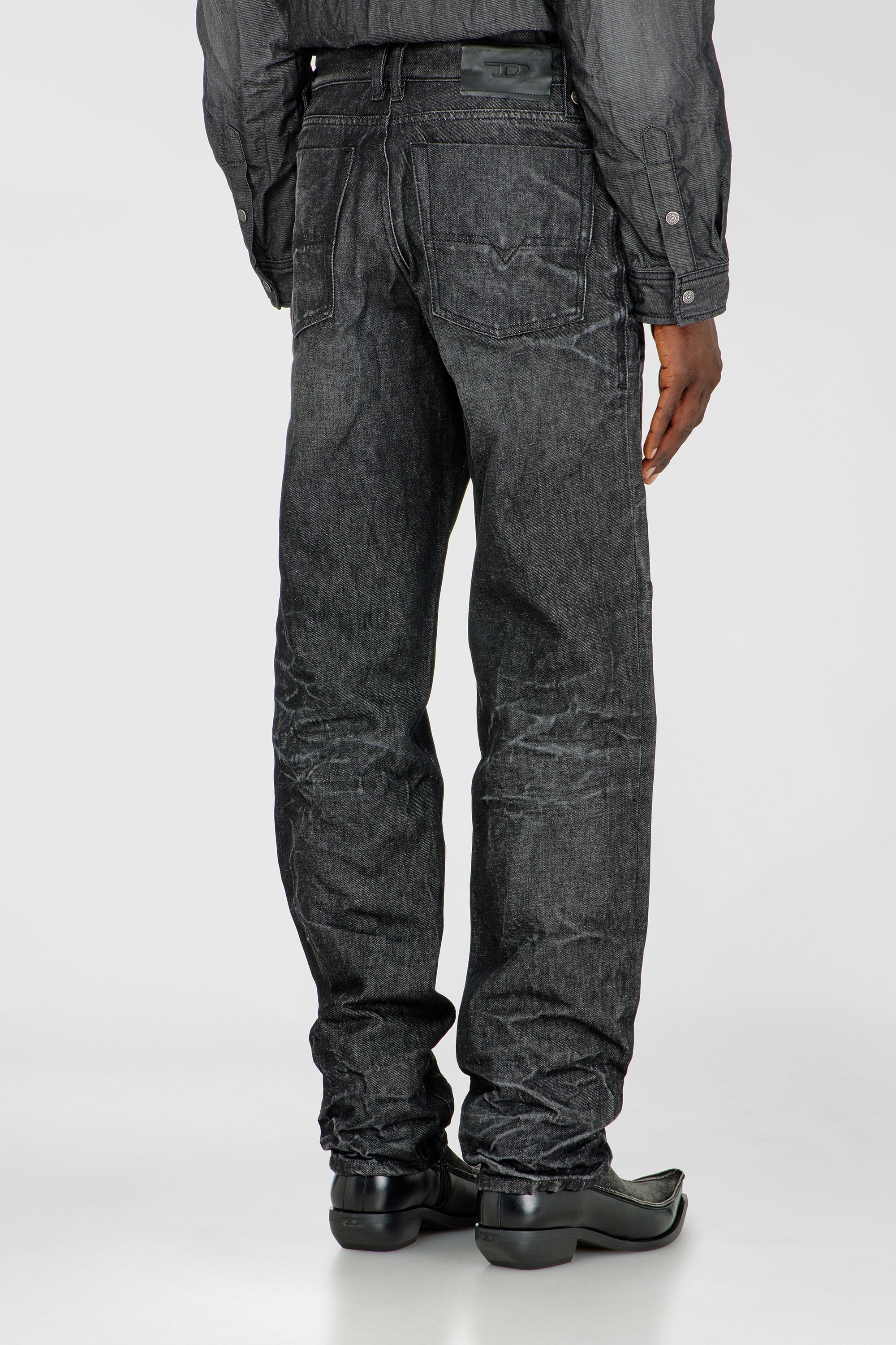 Diesel - Male's Regular Jeans 1991 D-Voeed 09R39, ブラック/ダークグレー - 6