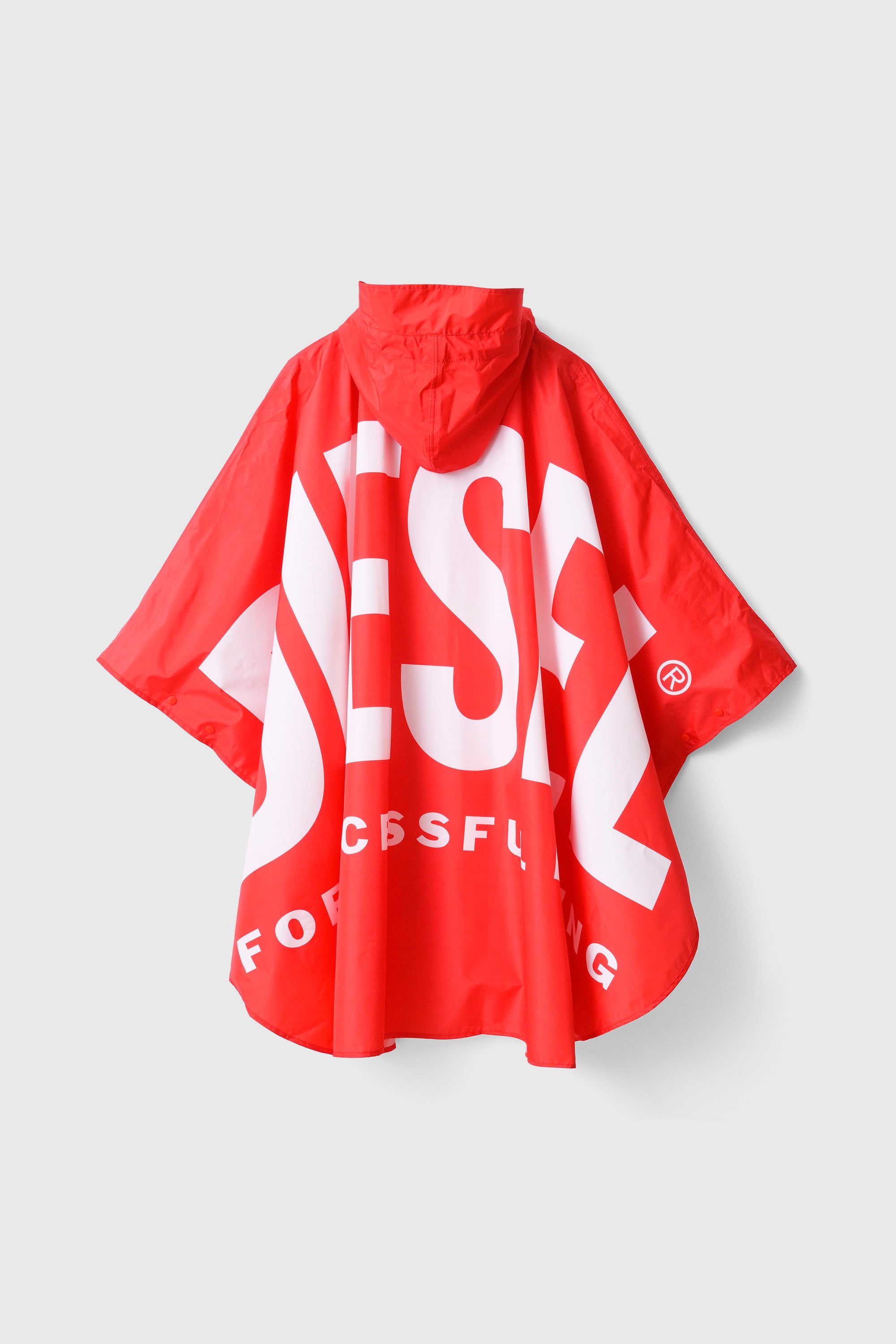 Diesel - RAVE PONCHO, Unisex's RAVE PONCHO in レッド - 1