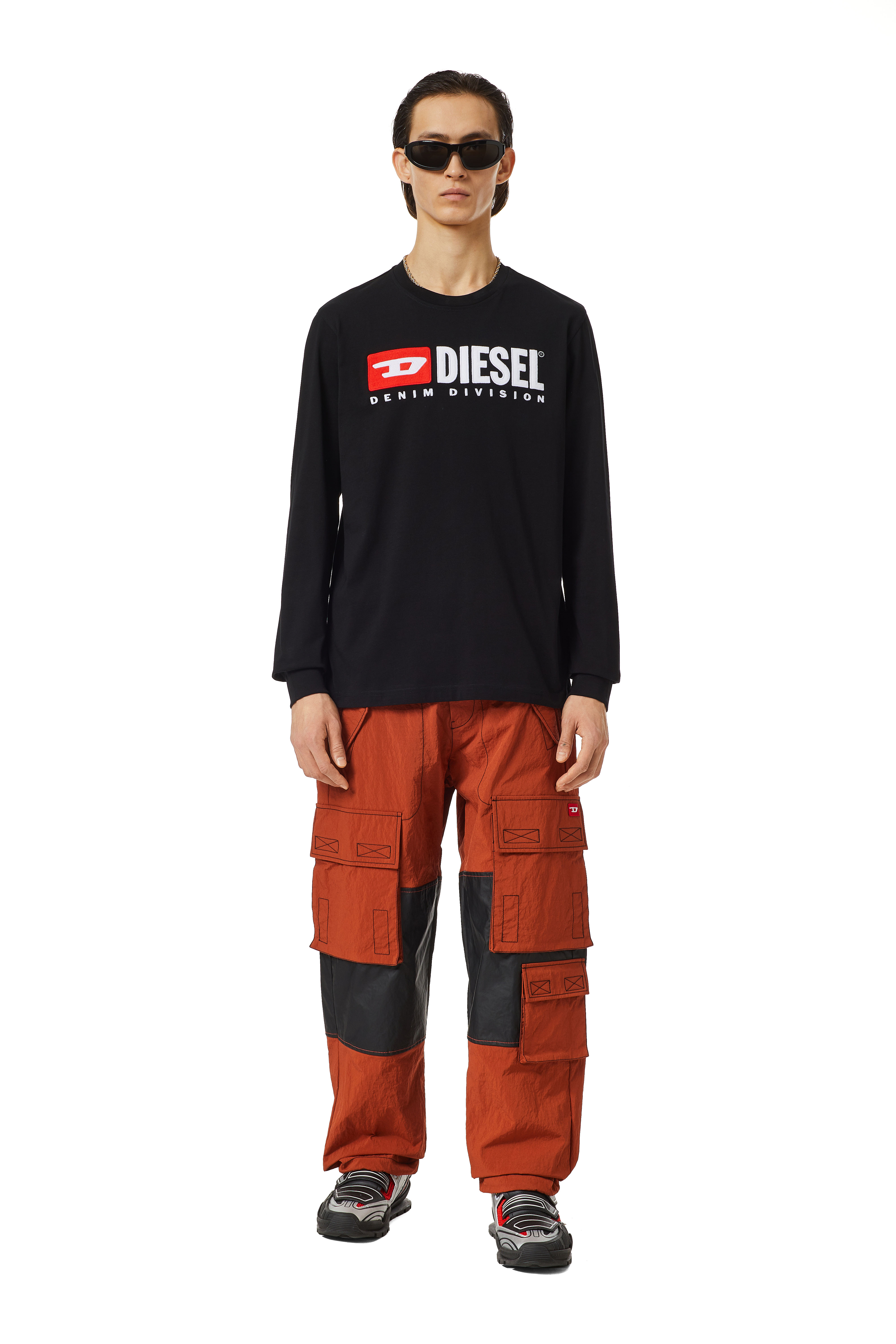 Diesel - T-JUST-LS-DIV, ブラック - Image 3