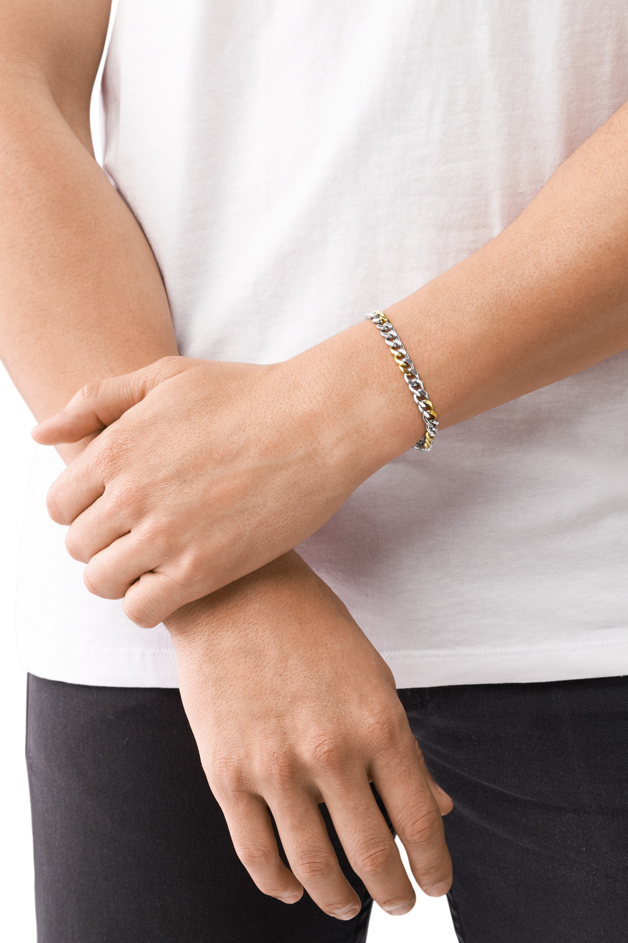 Diesel - DX1354, Unisex's ブレスレット in シルバー - 3