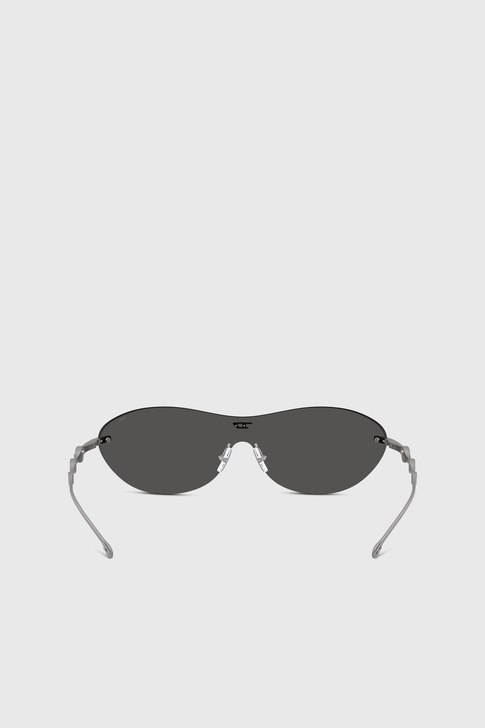 Diesel - 0DL1006 SIZE 35, Unisex's Iconic oval sunglasses in ダークグレー - 3