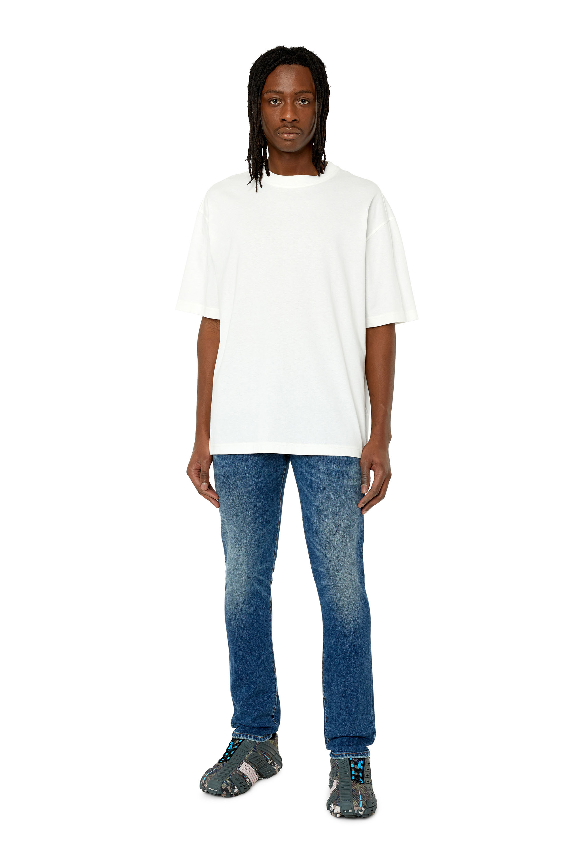 Diesel - Slim Jeans 2019 D-Strukt 007L1, ミディアムブルー - Image 1