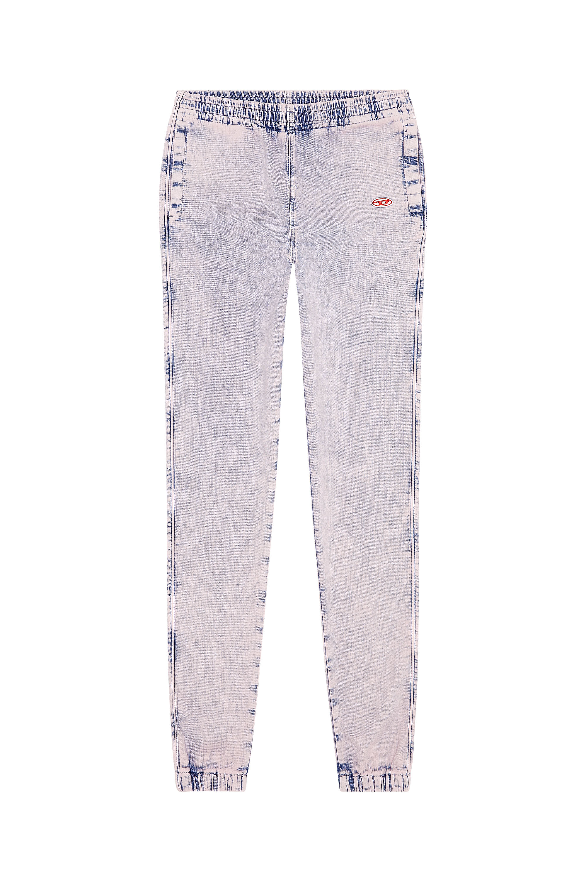 Diesel - Tapered D-Lab Track Denim 09H04, ピンク / ホワイト - Image 3