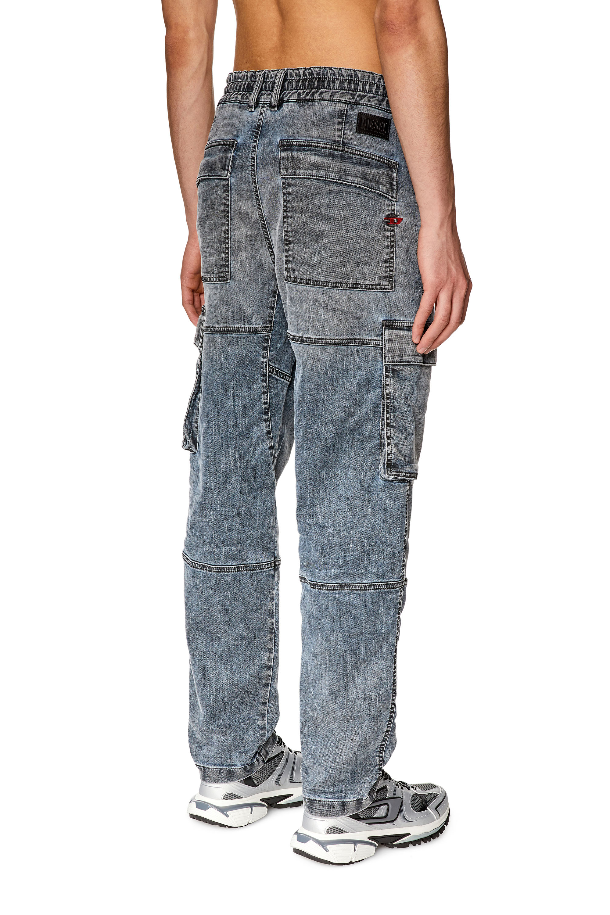 Diesel - Tapered 2030 D-Krooley Joggjeans® 068EZ, グレー - Image 2