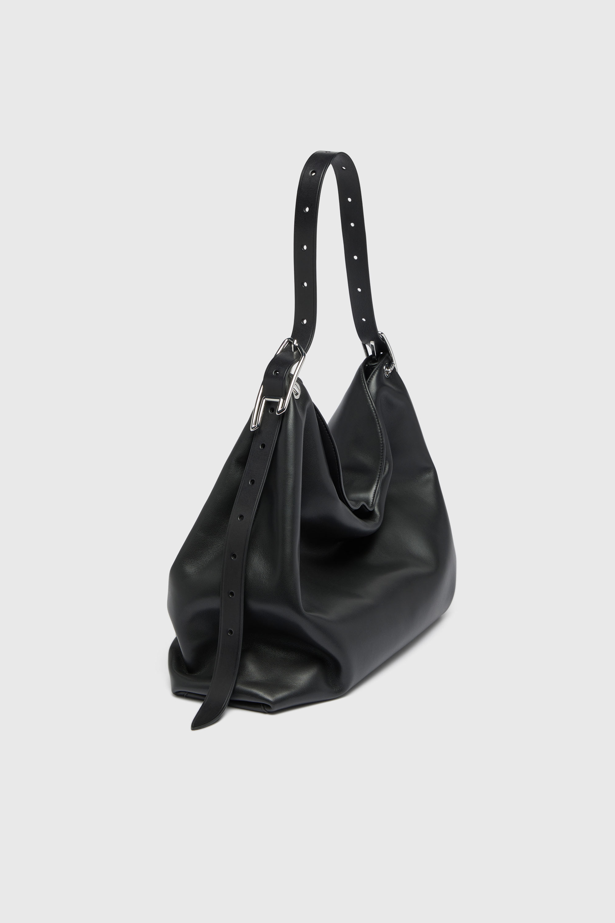 D-LINE HOBO L ホーボーバッグ｜ブラック｜ウィメンズ｜DIESEL