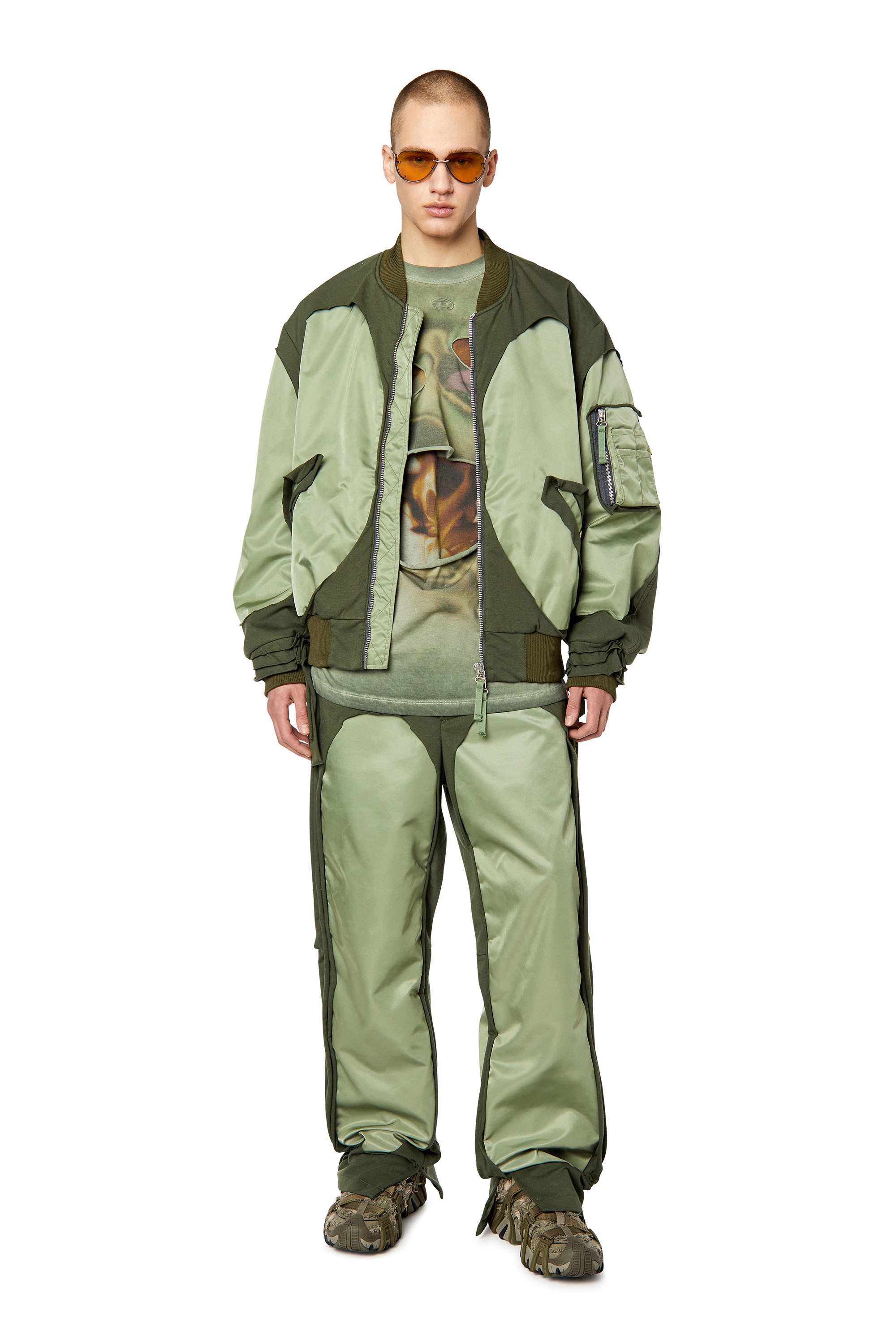 Diesel - T-CRANY, ミリタリーグリーン - Image 4