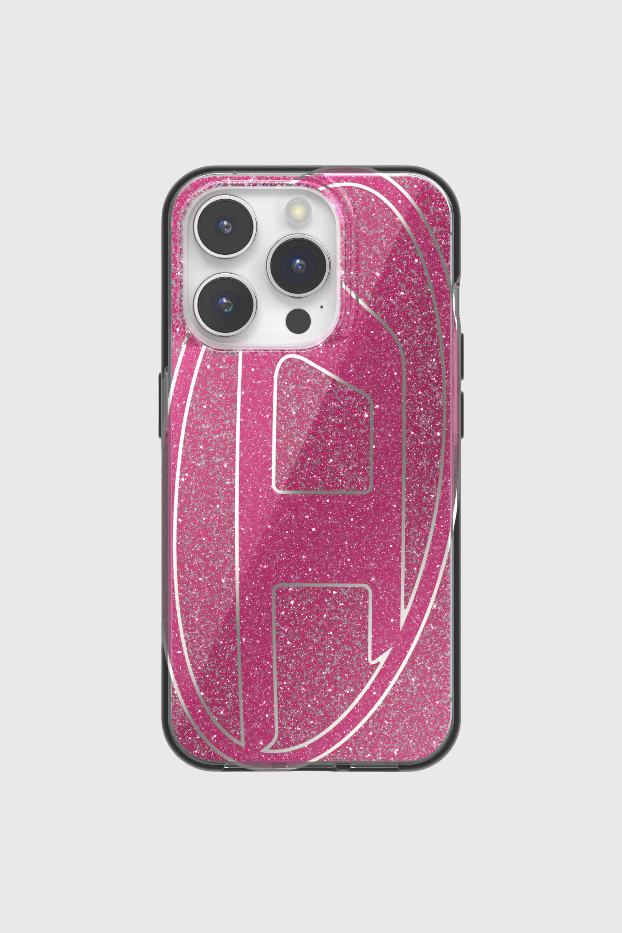 Diesel - 60036 AOP CASE, Unisex's iPhone 15 Pro in ピンク / ホワイト - 2