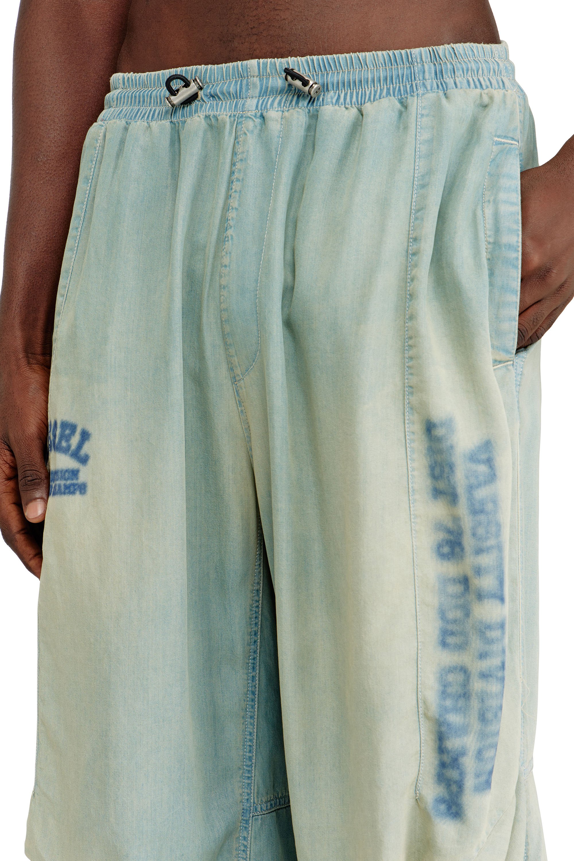 Diesel - Unisex's Relaxed Jeans D-Pari 0ADCF, ライトブルー - 4