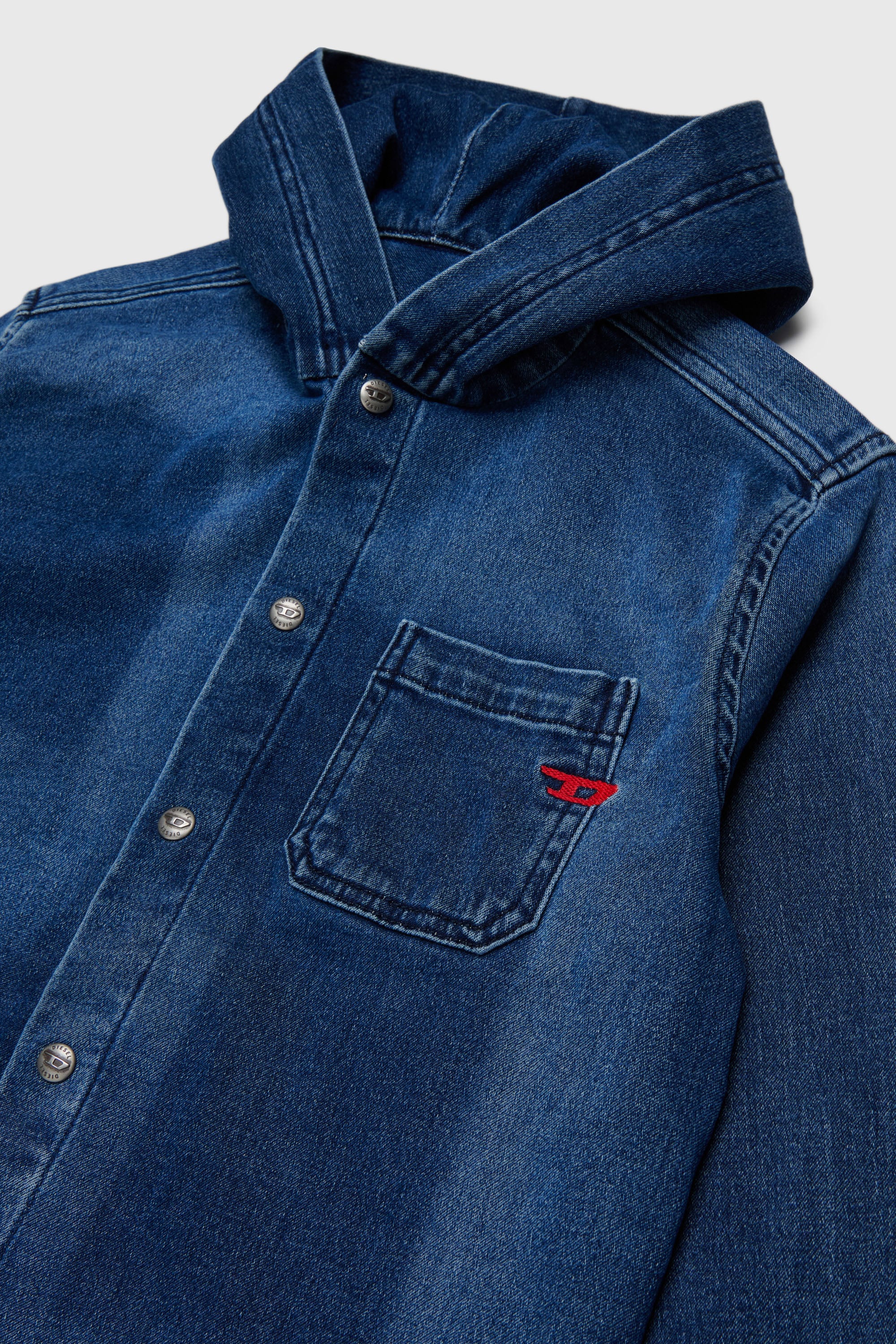 Diesel - CAMPS-OVER JJJ, Male's シャツ in ダークブルー - 3
