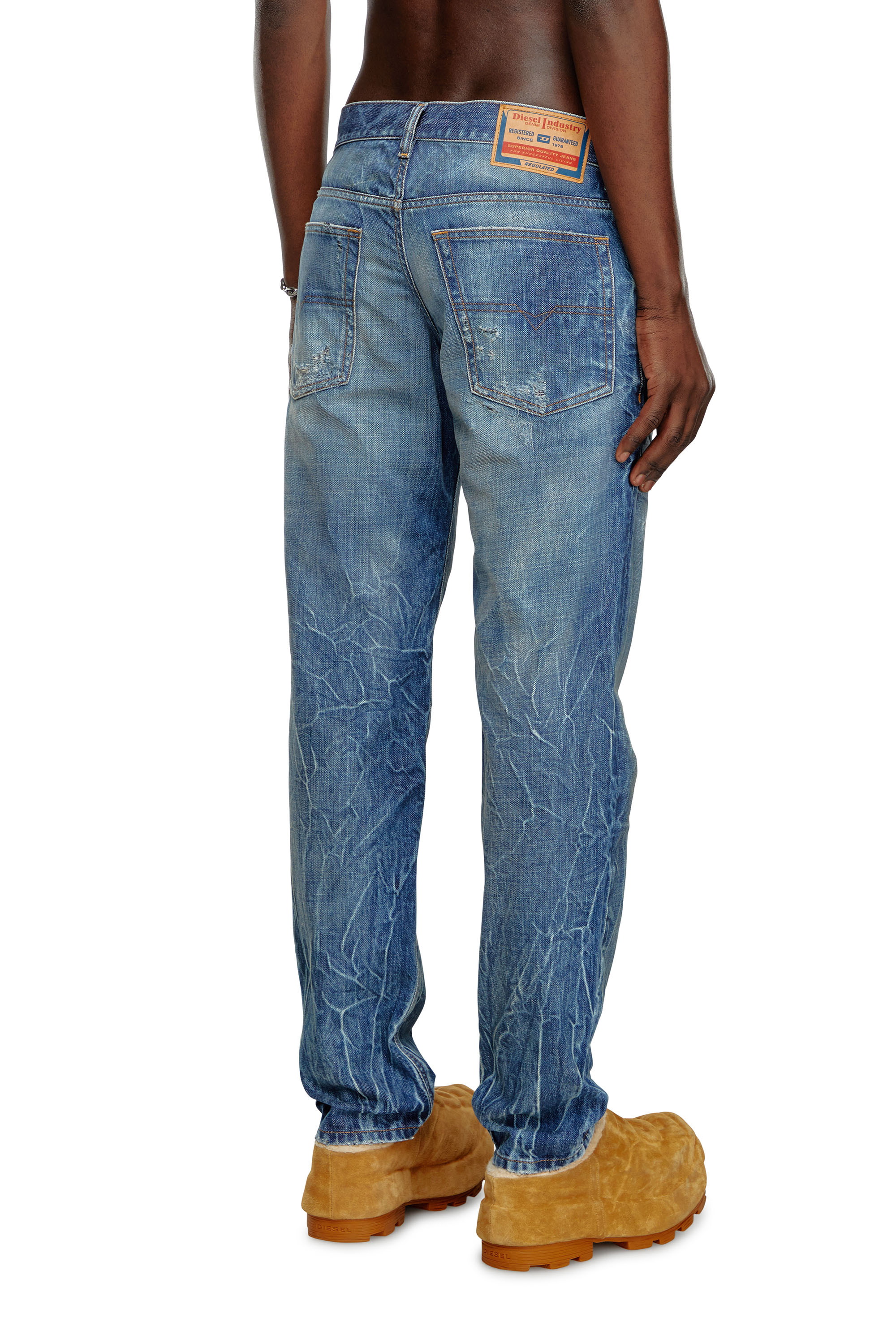 Diesel - Male's Regular Jeans 2023 D-Finitive 09K37, ミディアムブルー - 4