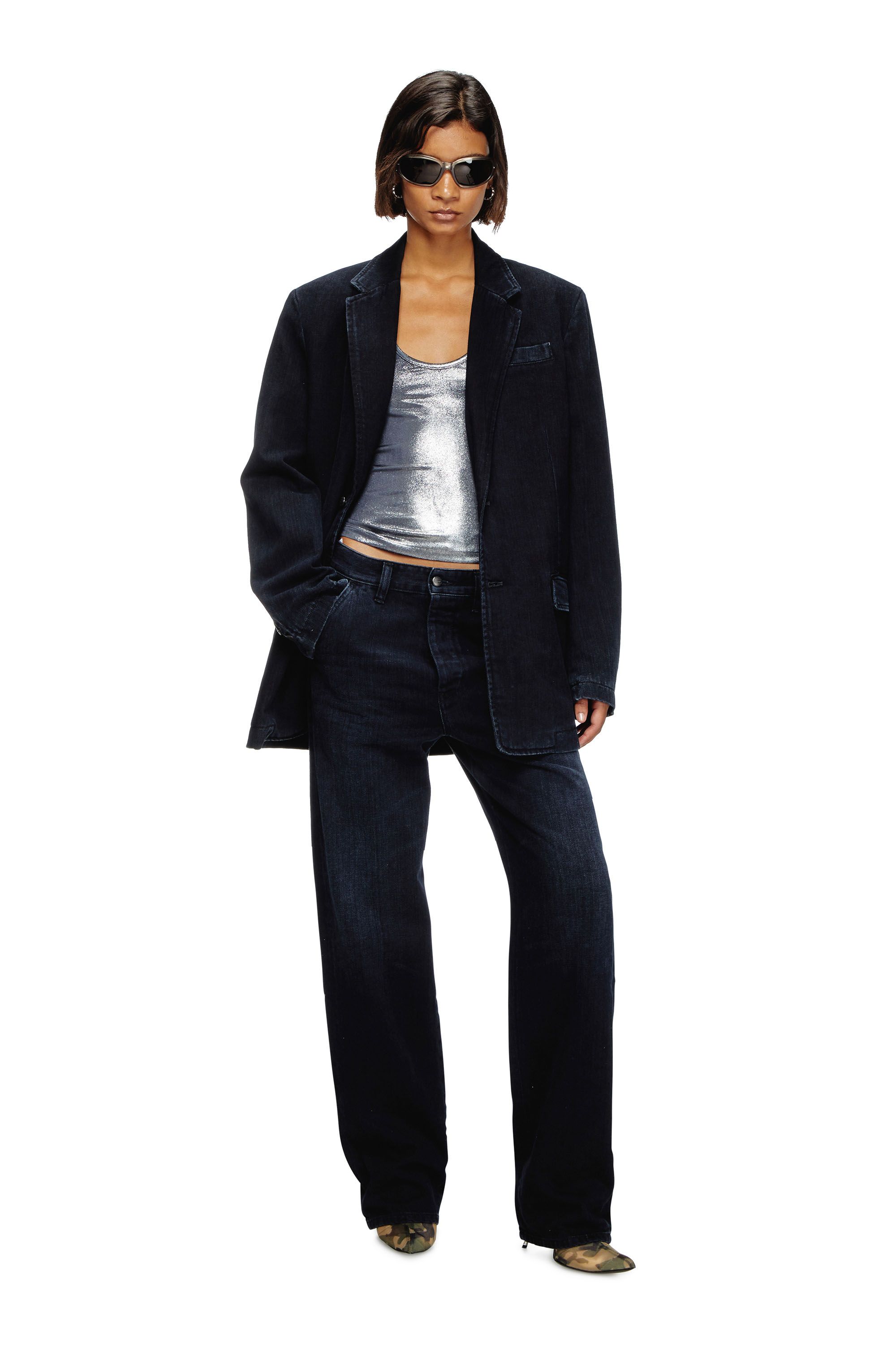 Regular Jeans D-Phant-chino 09L54, ダークブルー Diesel - Unisex's Regular Jeans D-Phant-chino 09L54, ダークブルー - 7