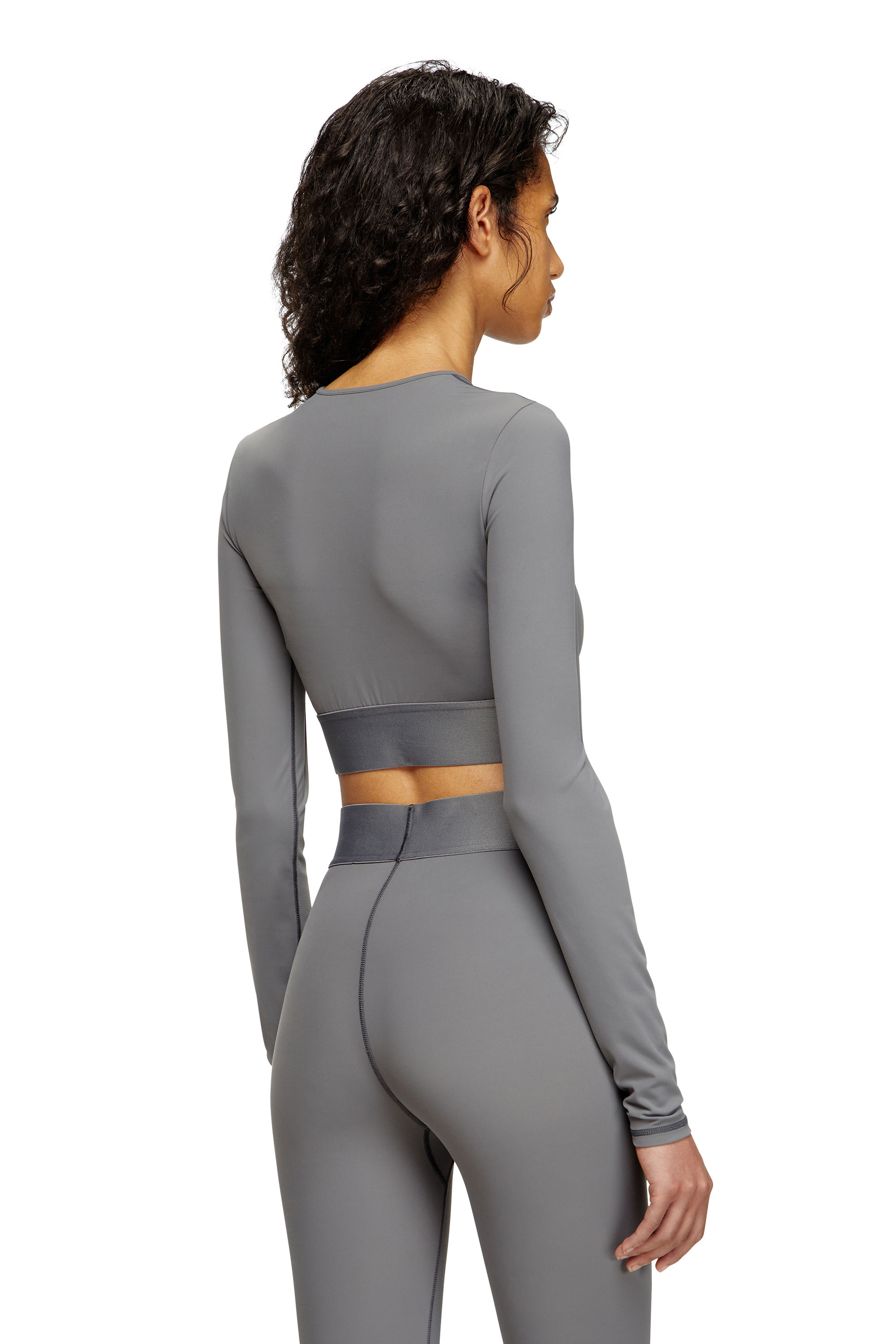 Diesel - MELISSA-D-POP, Female's 長袖Tシャツ in グレー - 4