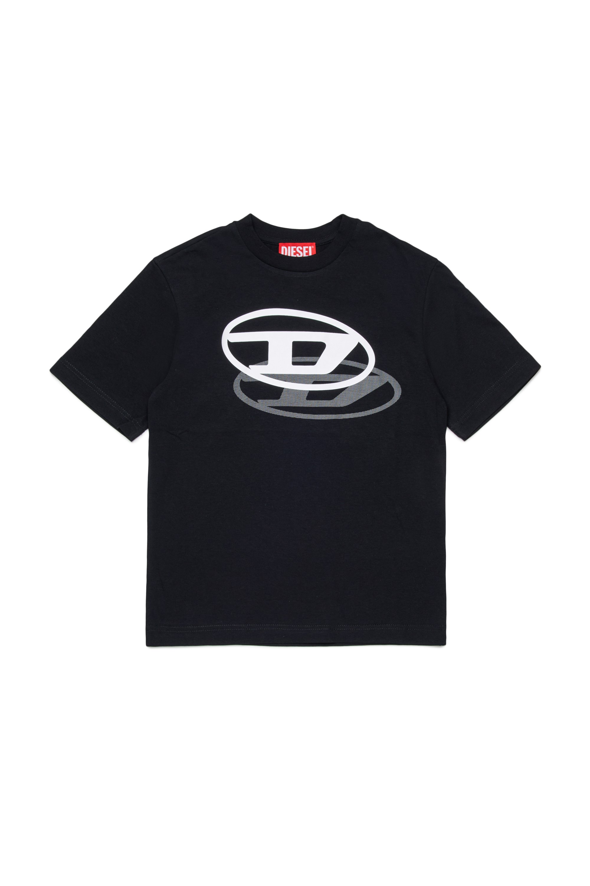 Diesel - TVALE OVER, Male's Tシャツ in ブラック - 1