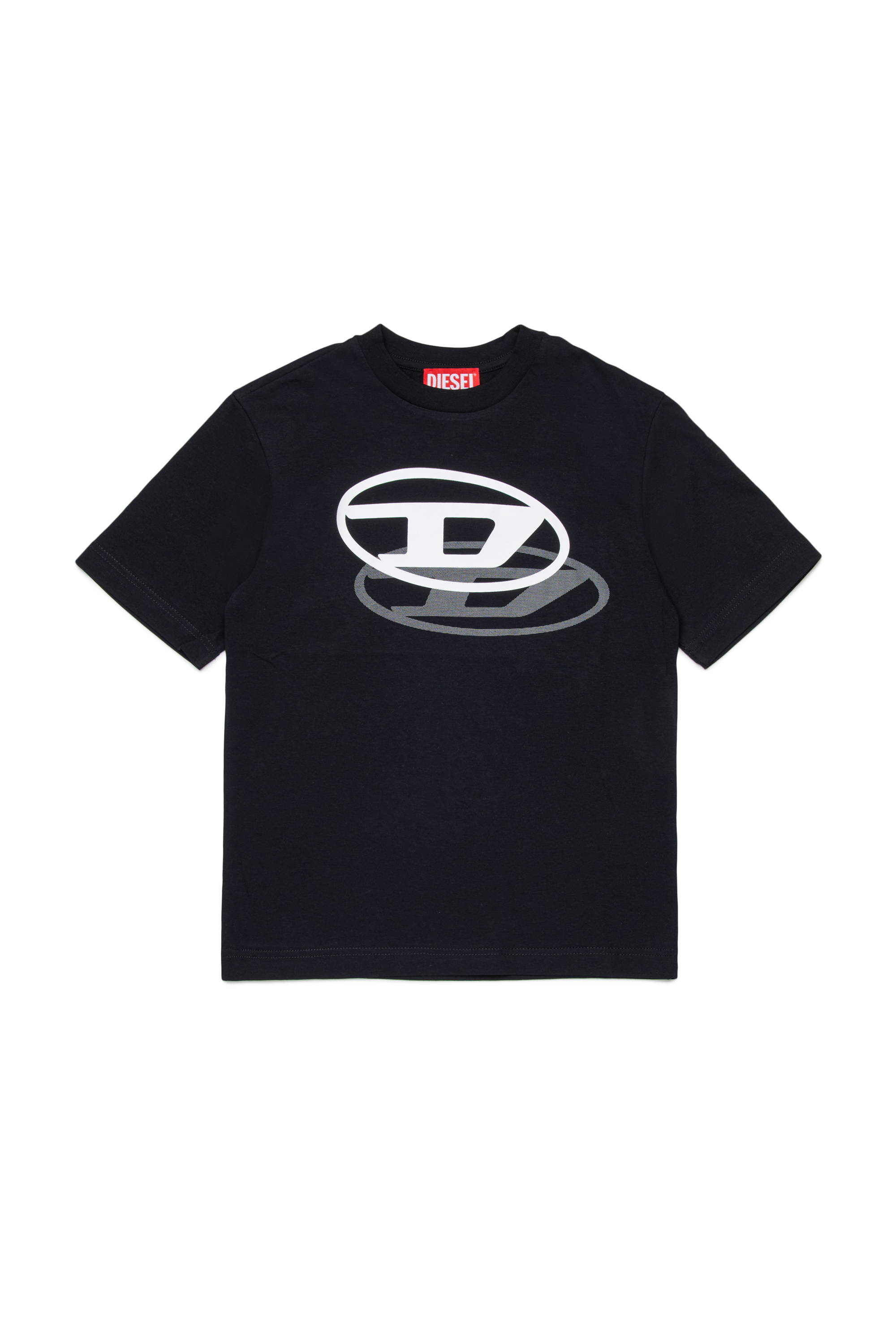 Diesel - TVALE OVER, Male's Tシャツ in ブラック - 1
