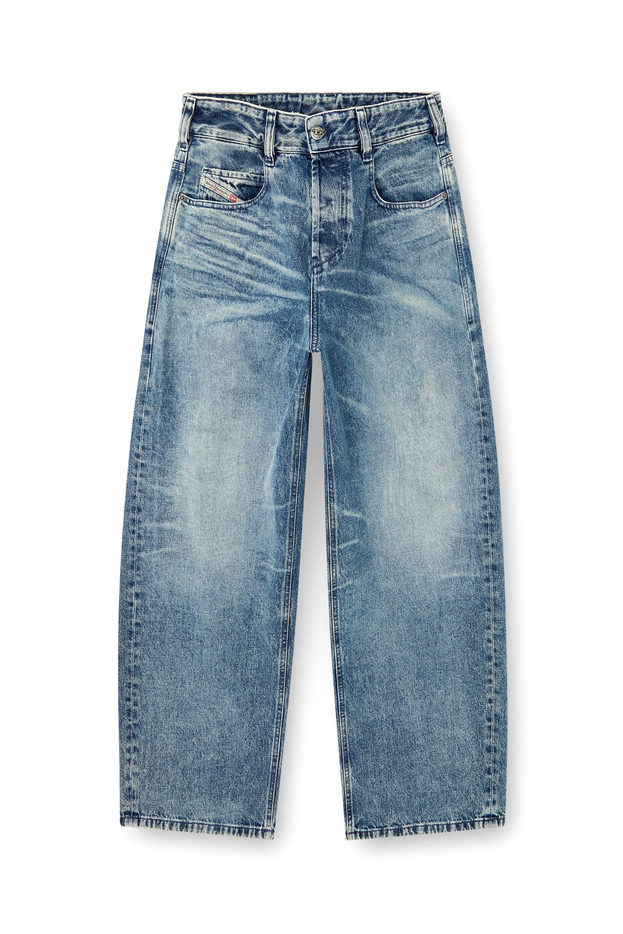 Diesel - Unisex's Relaxed Jeans 1997 D-Enim 007DA, ライトブルー - 3