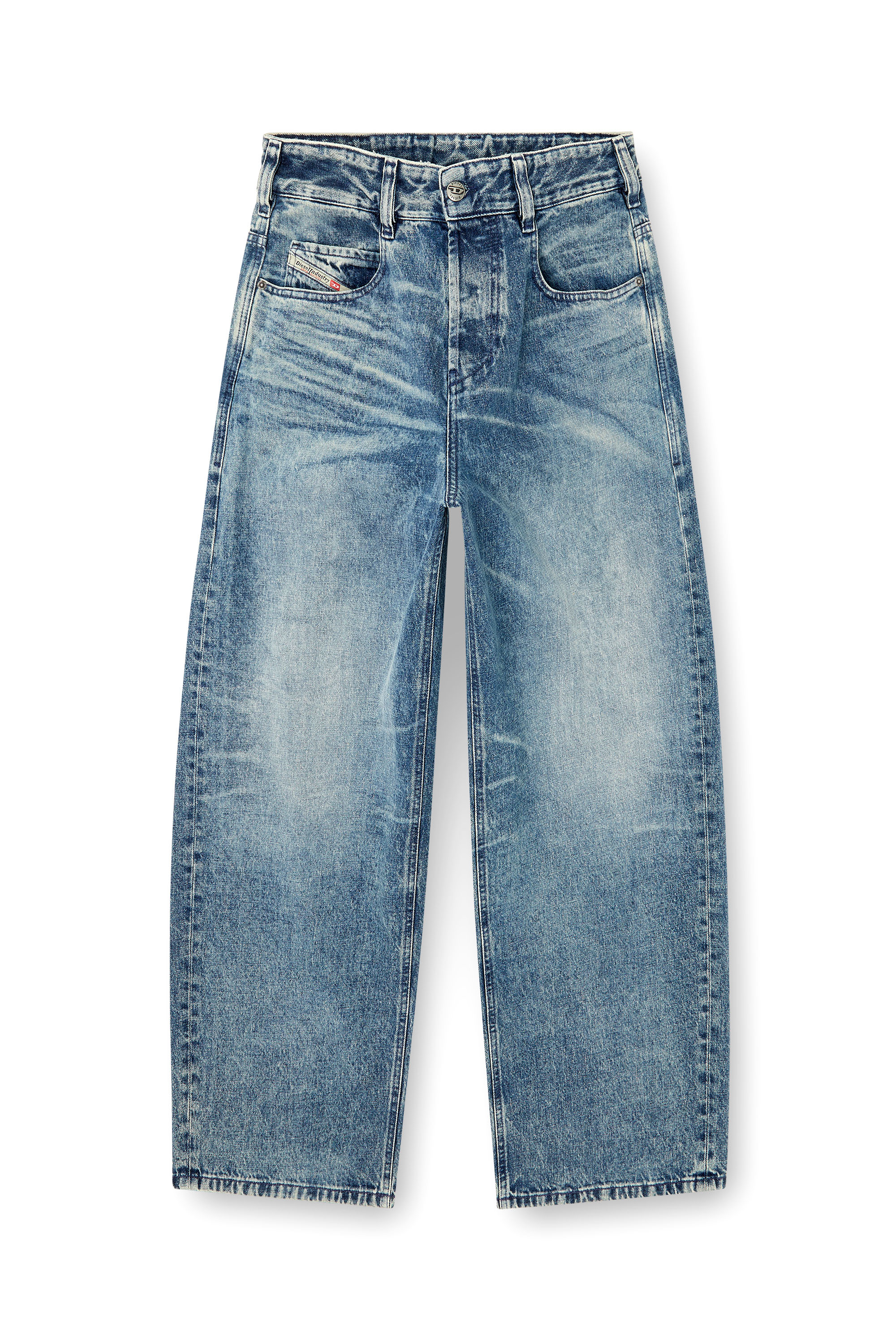 Diesel - Unisex's Relaxed Jeans 1997 D-Enim 007DA, ライトブルー - 2