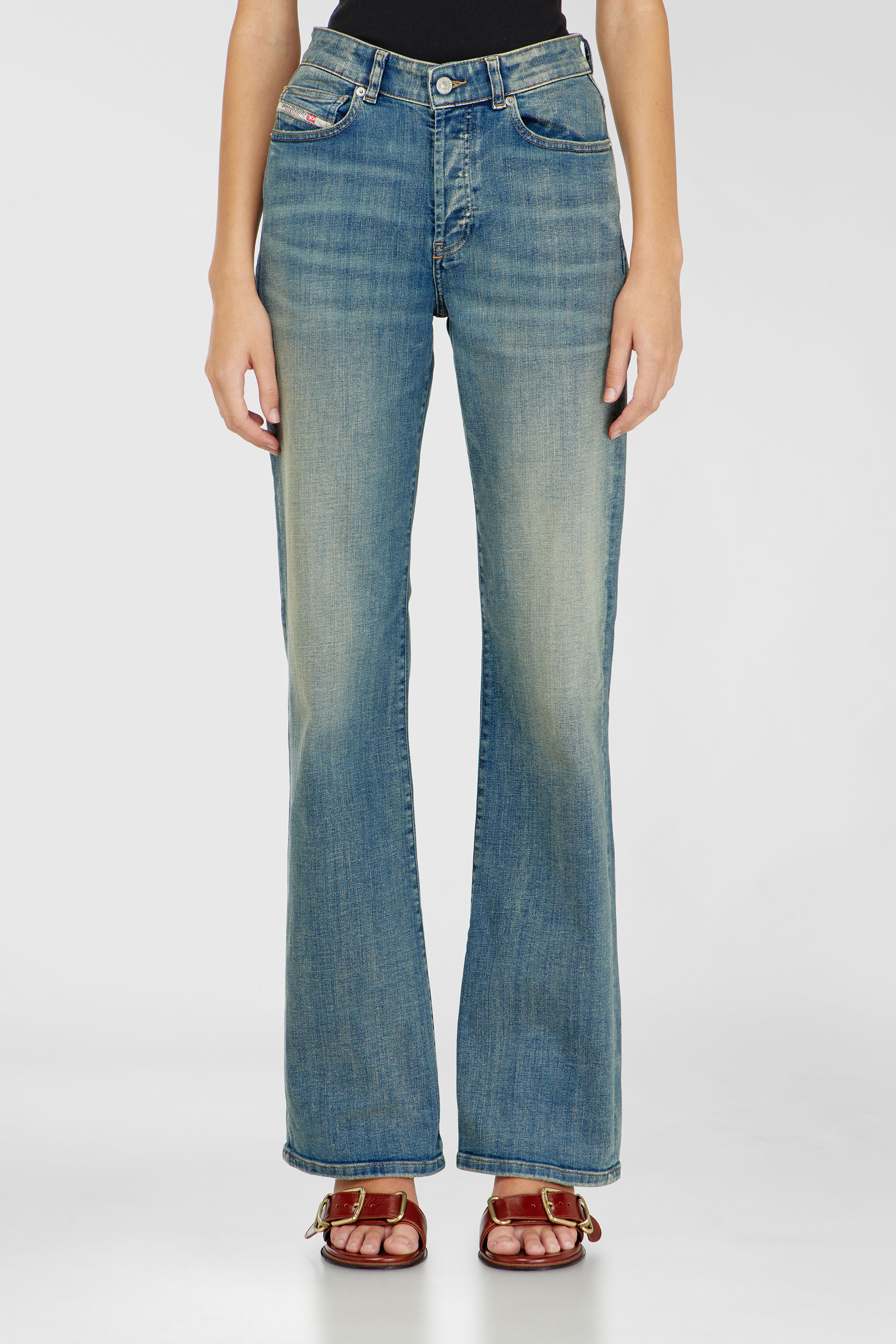 Diesel - Female's Regular Jeans 1971 D-Sent 09N32, ミディアムブルー - 4