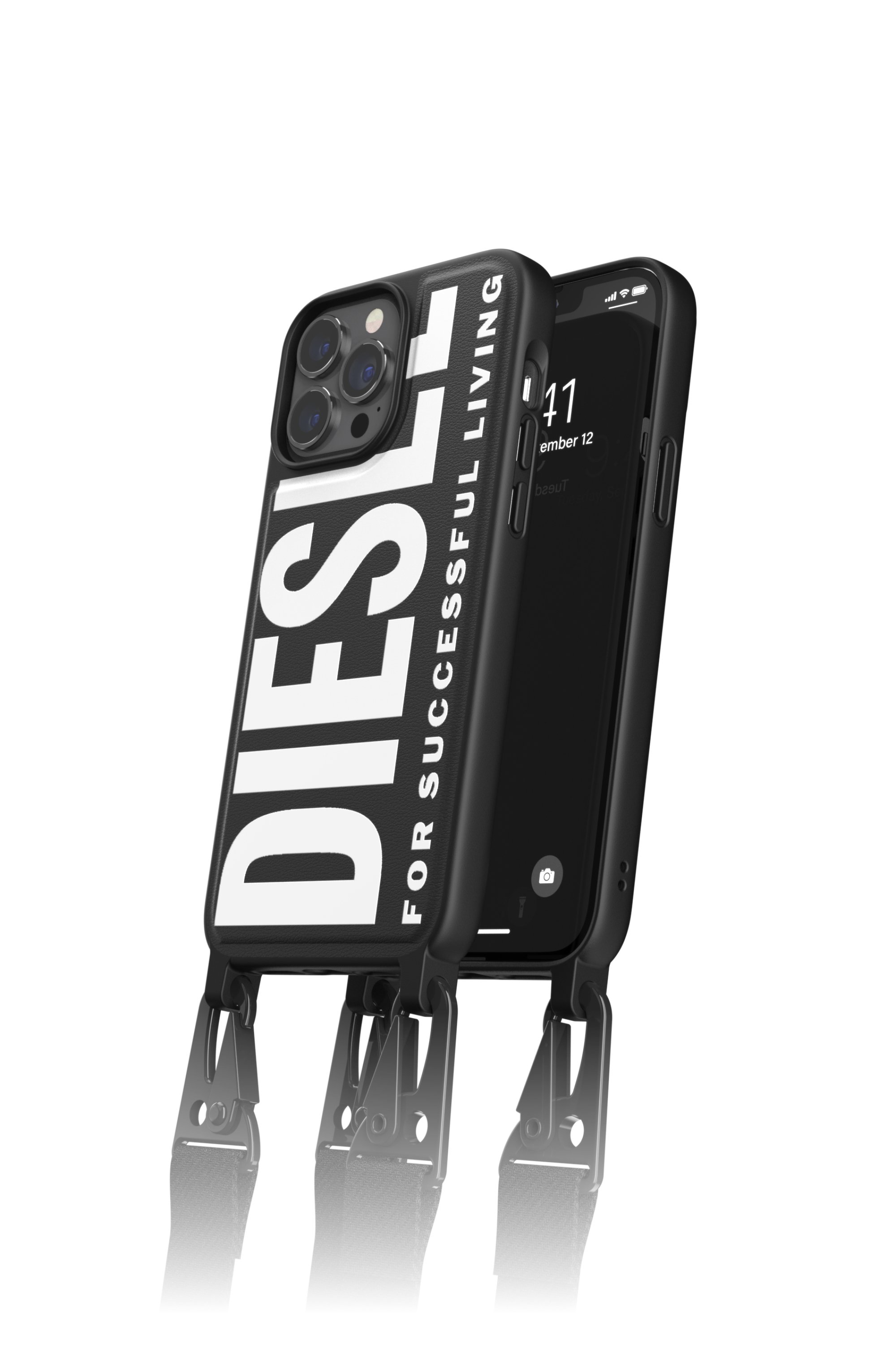 Diesel - 47170 NECKLACE CASE, ブラック - Image 1