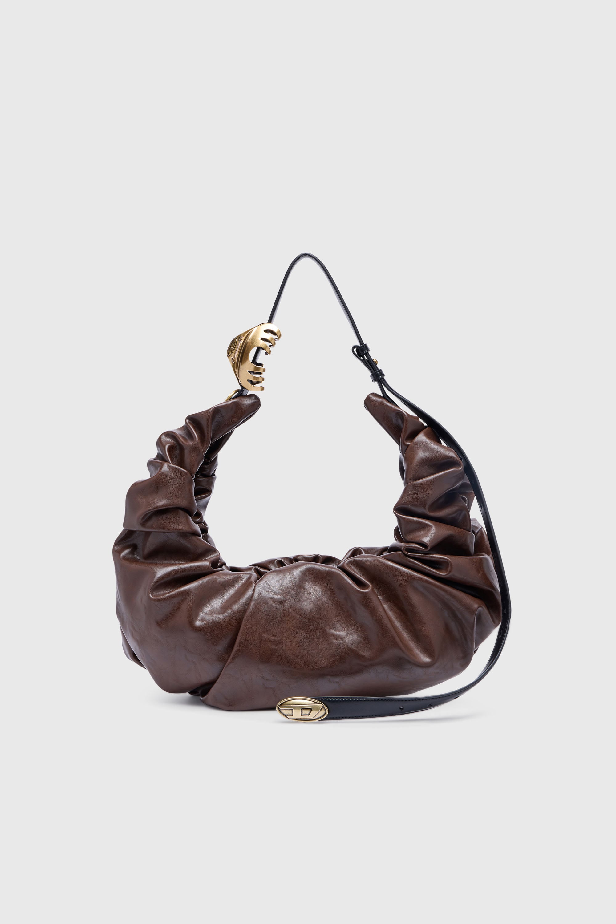 Diesel - GRAB-D HOBO L, Female's ホーボーバッグ L in ブラウン - 2
