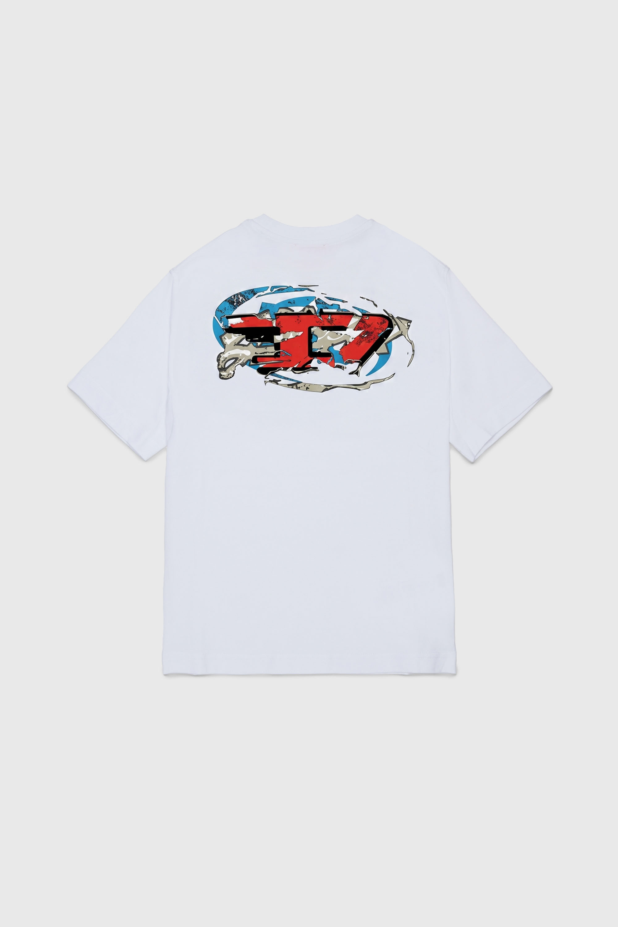 Diesel - TSCRAP OVER, Male's Tシャツ in ホワイト - 2