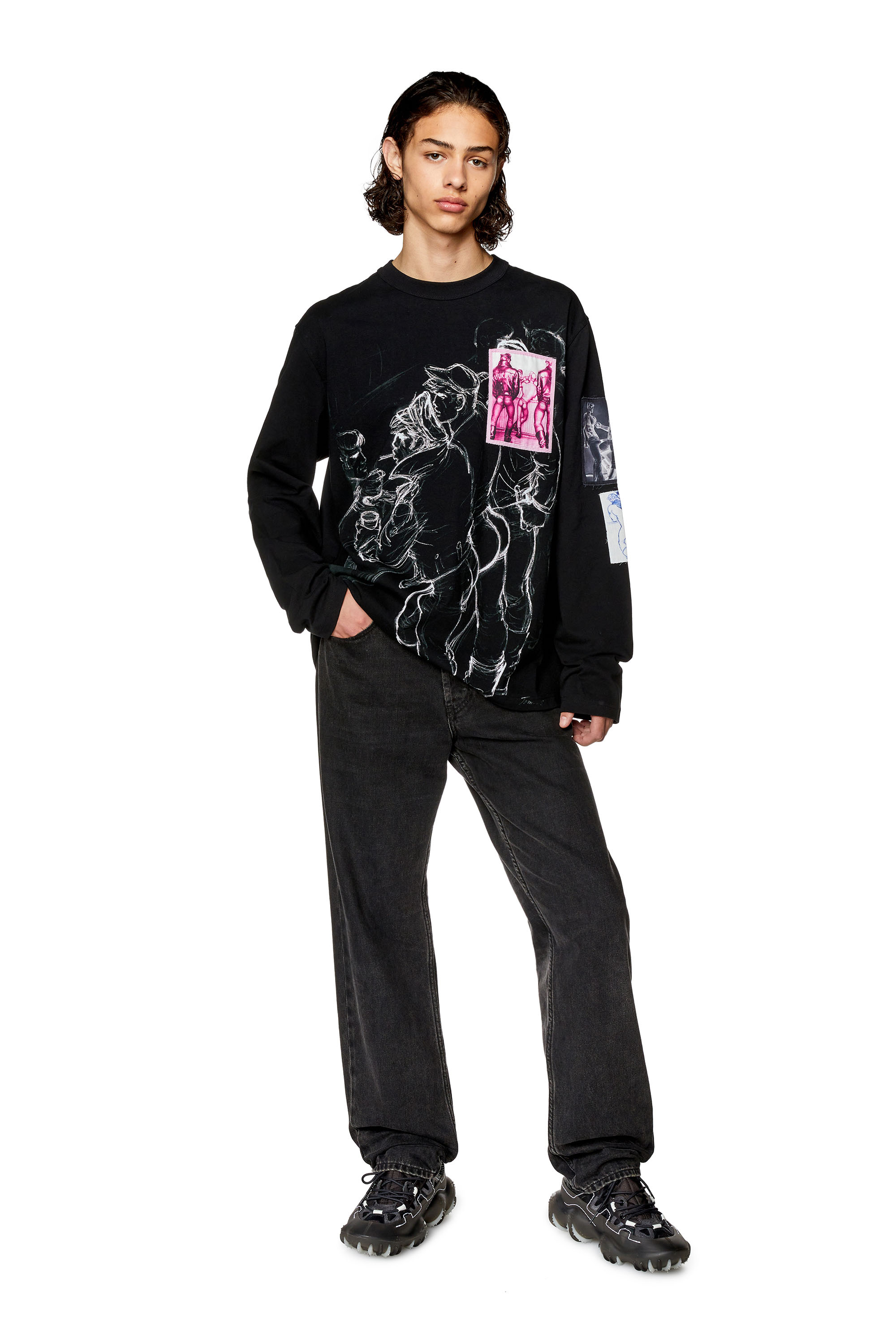 Diesel - PR-T-CRANE-LS, ブラック - Image 5