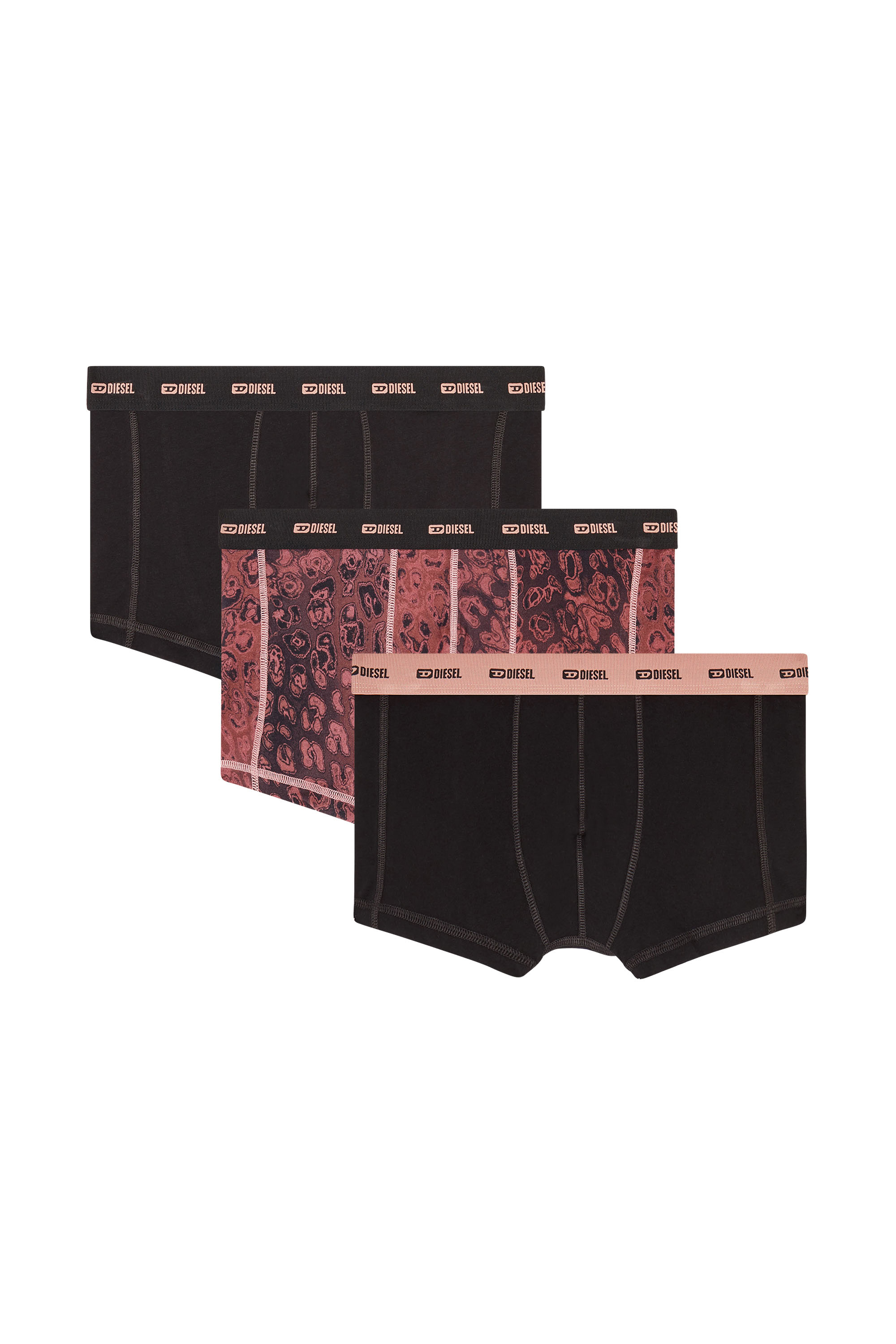 Diesel - DAMIEN-UTLT-3PACK, Male's ボクサーパンツ 3枚パック in バイオレット - 1