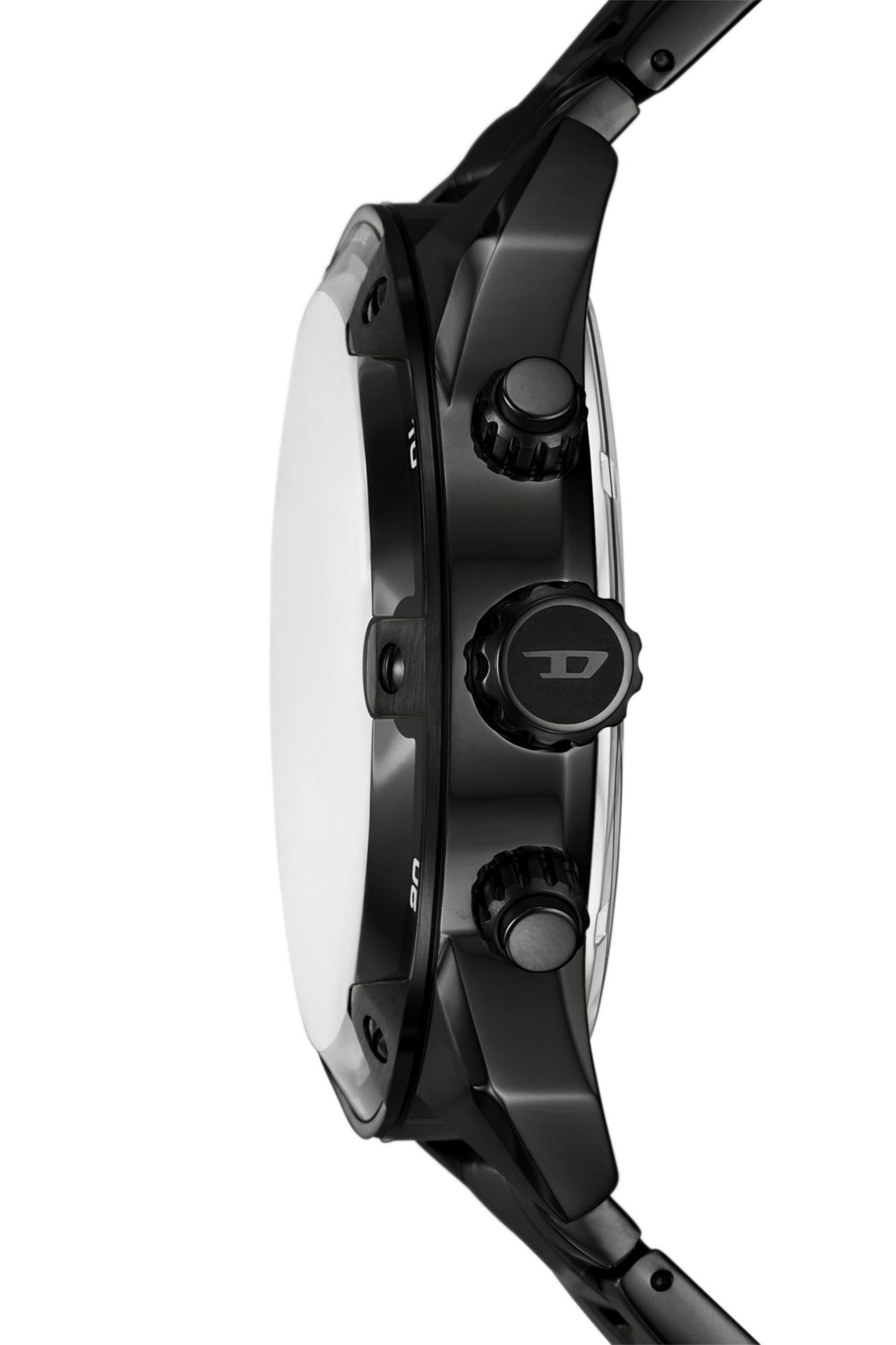 Diesel - DZ4691 WATCH, Male's Spiked black stainless steel watch in ブラック - 3